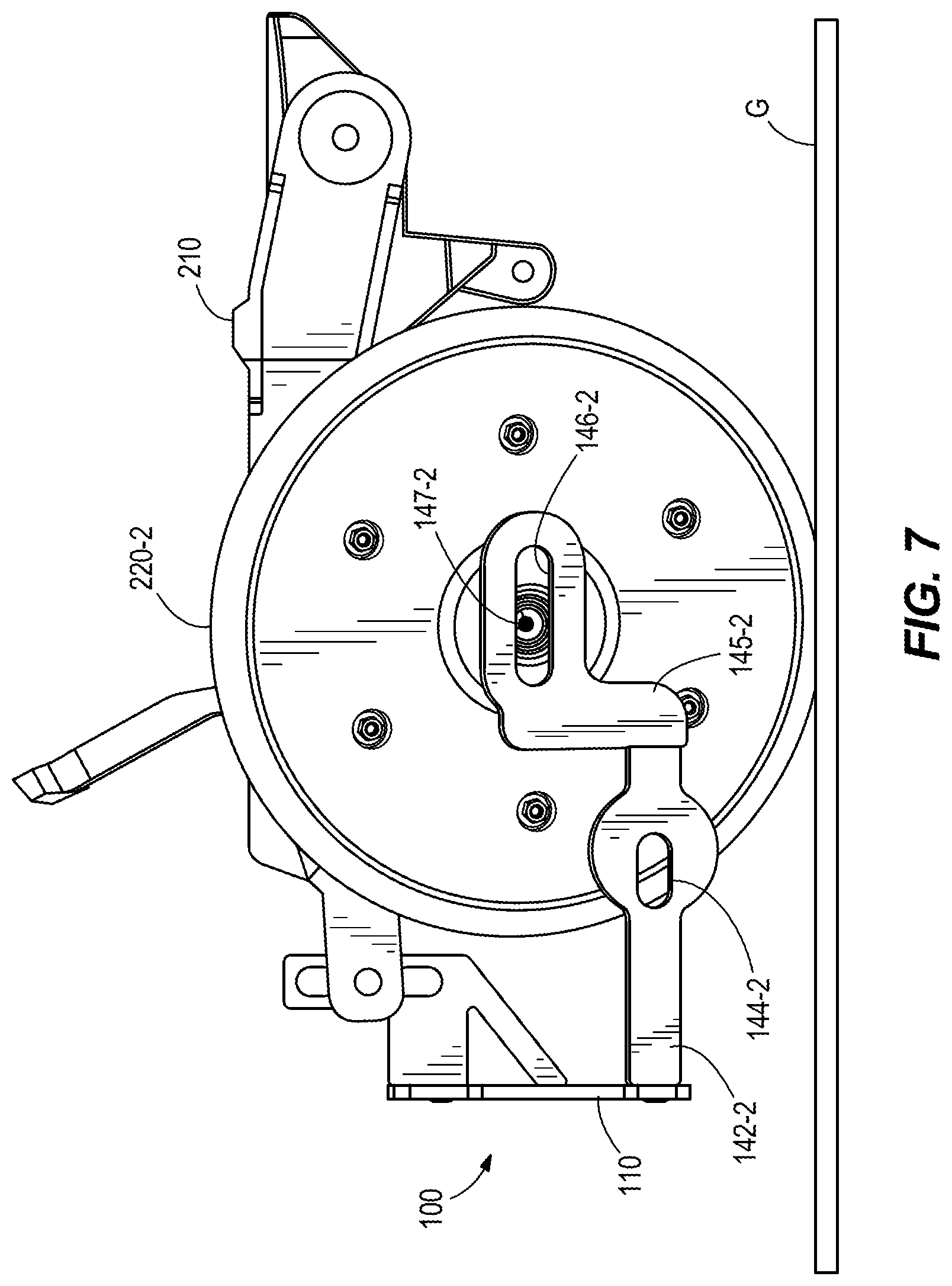 Patent US11793105 Figure 7 – Crop input applicator systems, methods, and apparatuses