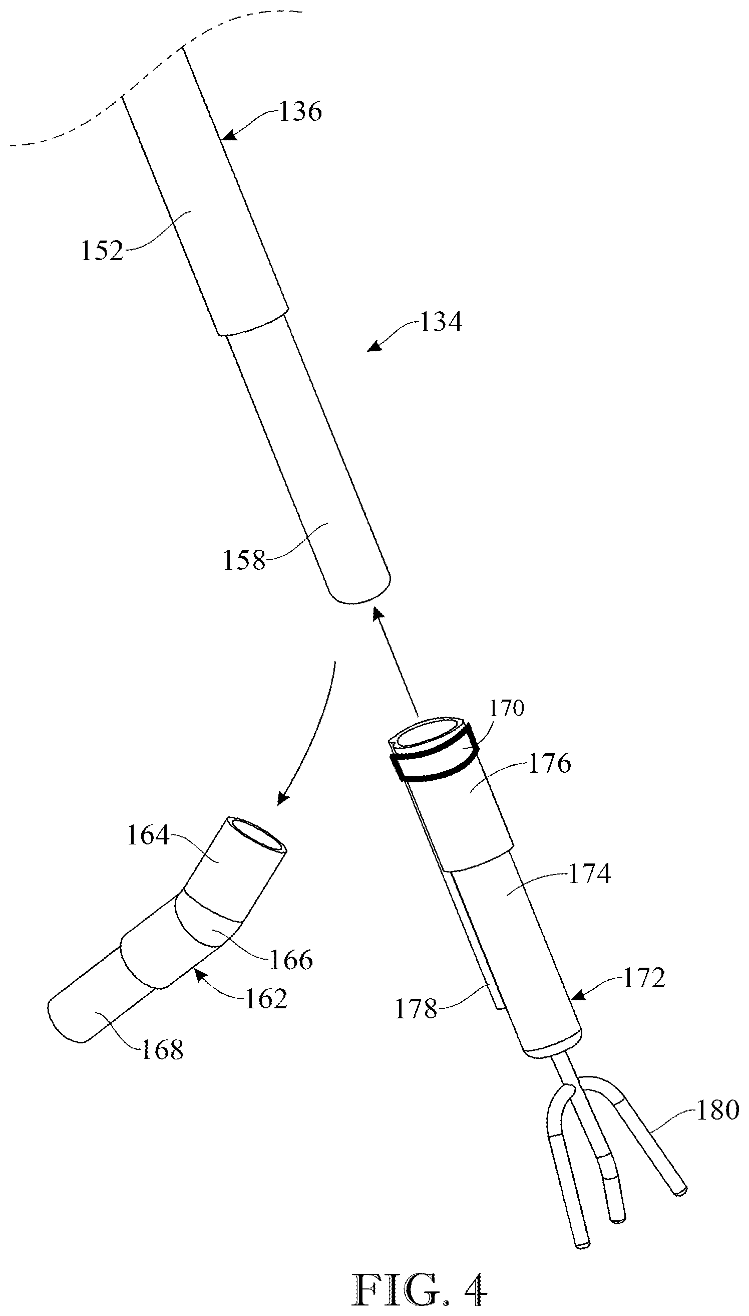Patent US11793107 Figure 4 – Gardening material dispensing apparatus