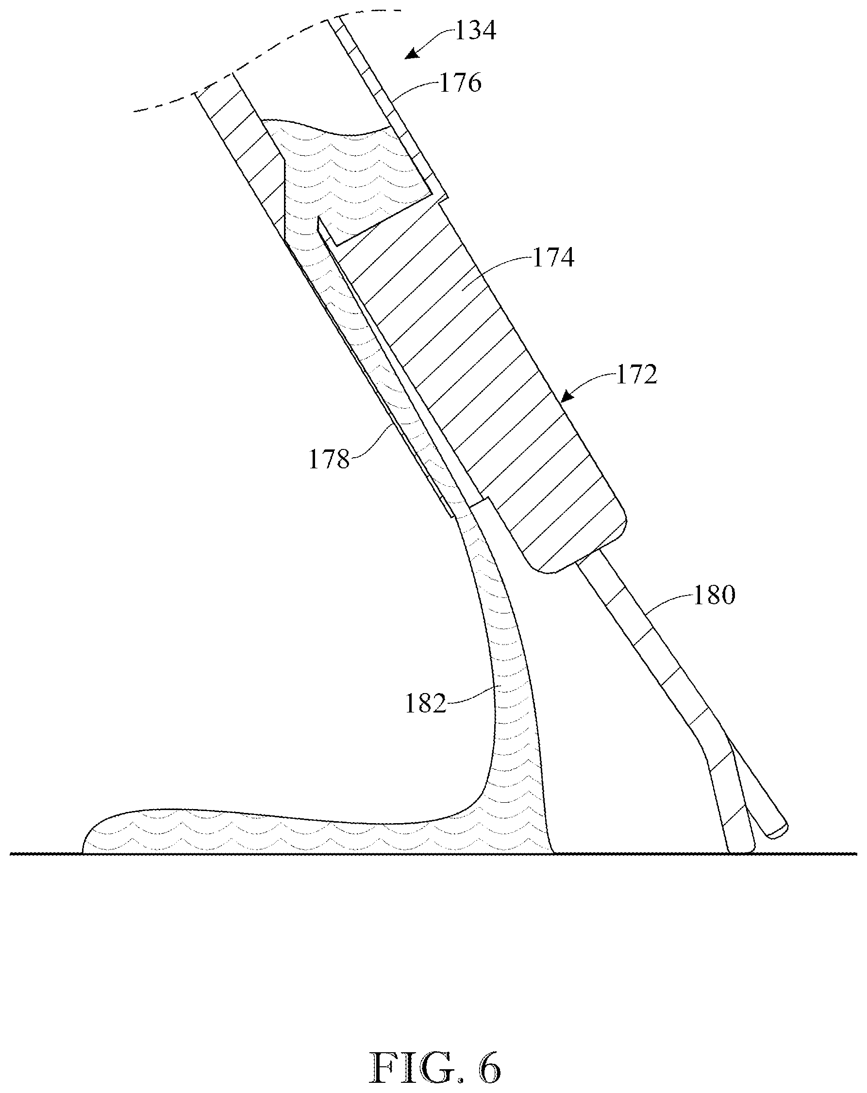 Patent US11793107 Figure 6 – Gardening material dispensing apparatus