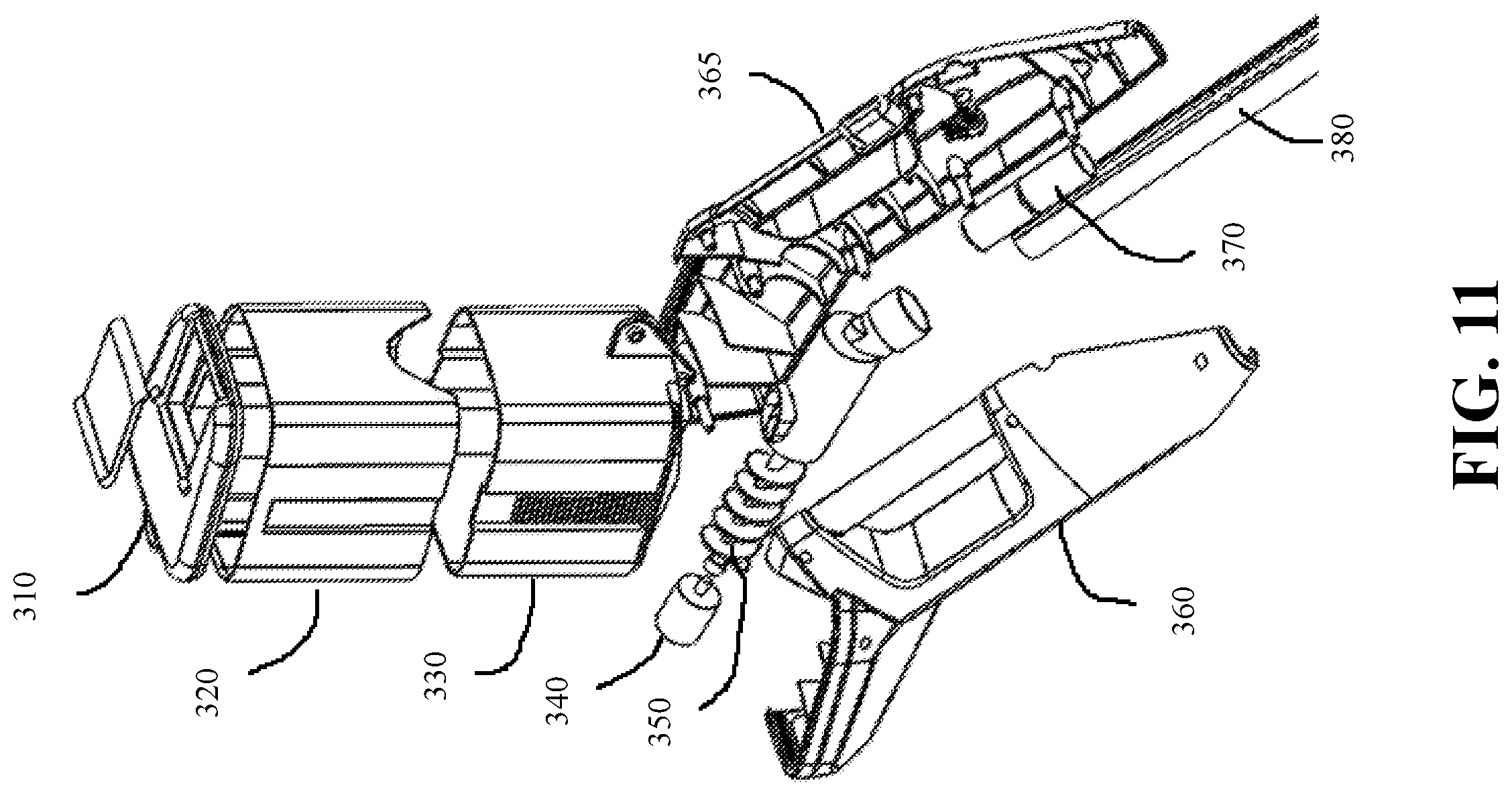 Patent US11793107 Figure 10 – Gardening material dispensing apparatus