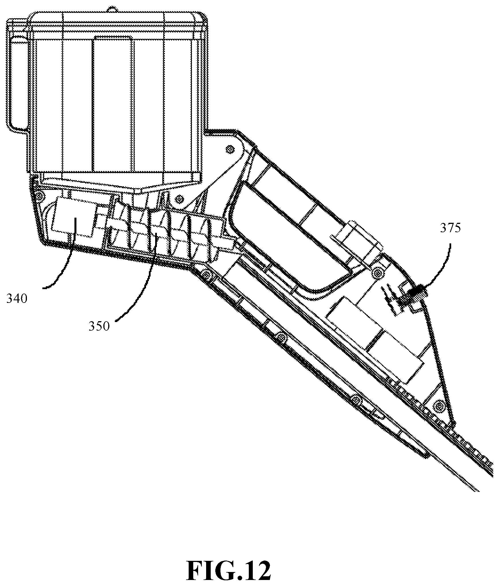 Patent US11793107 Figure 11 – Gardening material dispensing apparatus
