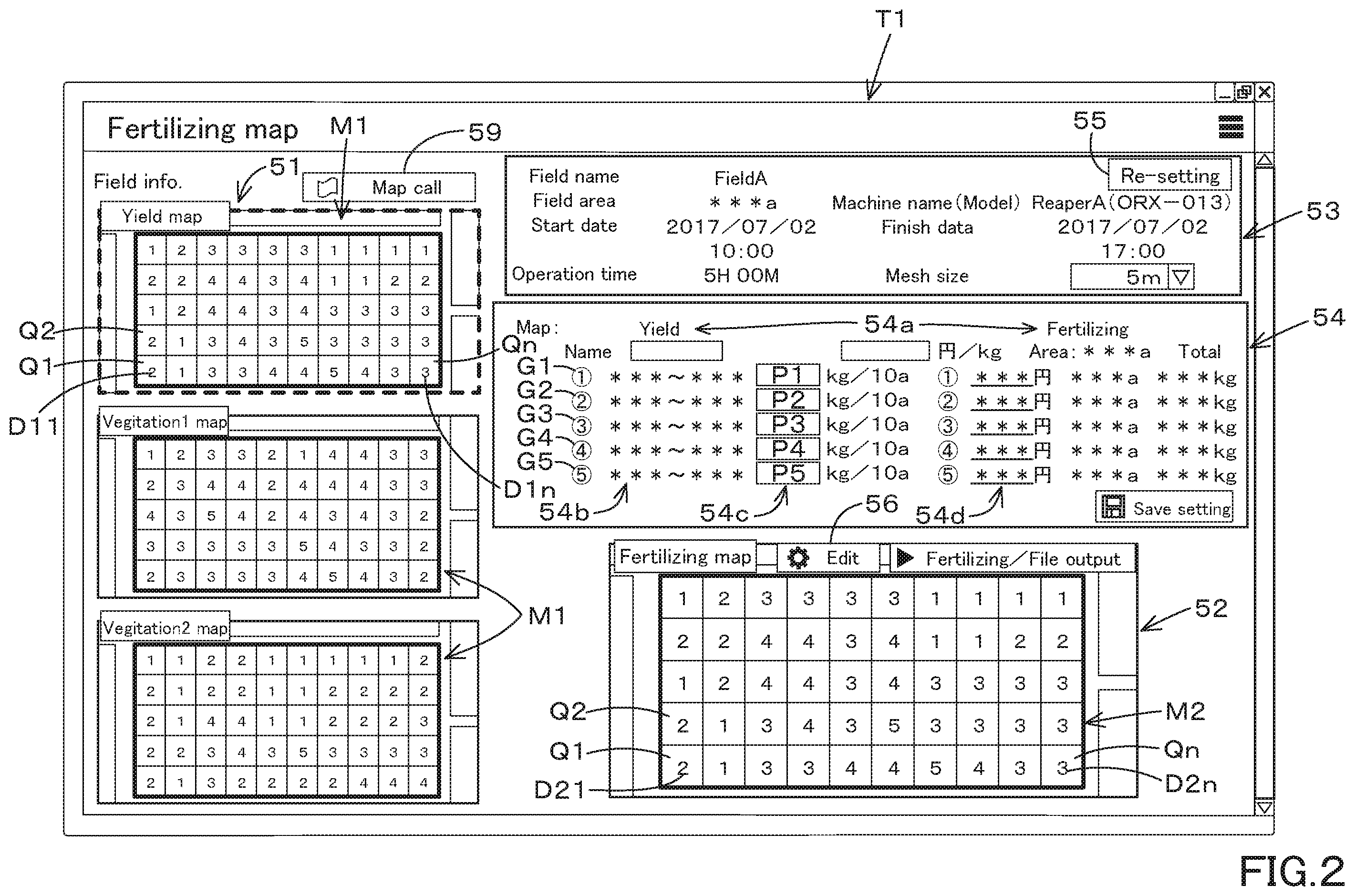 Patent US11793108 Figure 2 – Agriculture support system, agriculture support device and agriculture support method