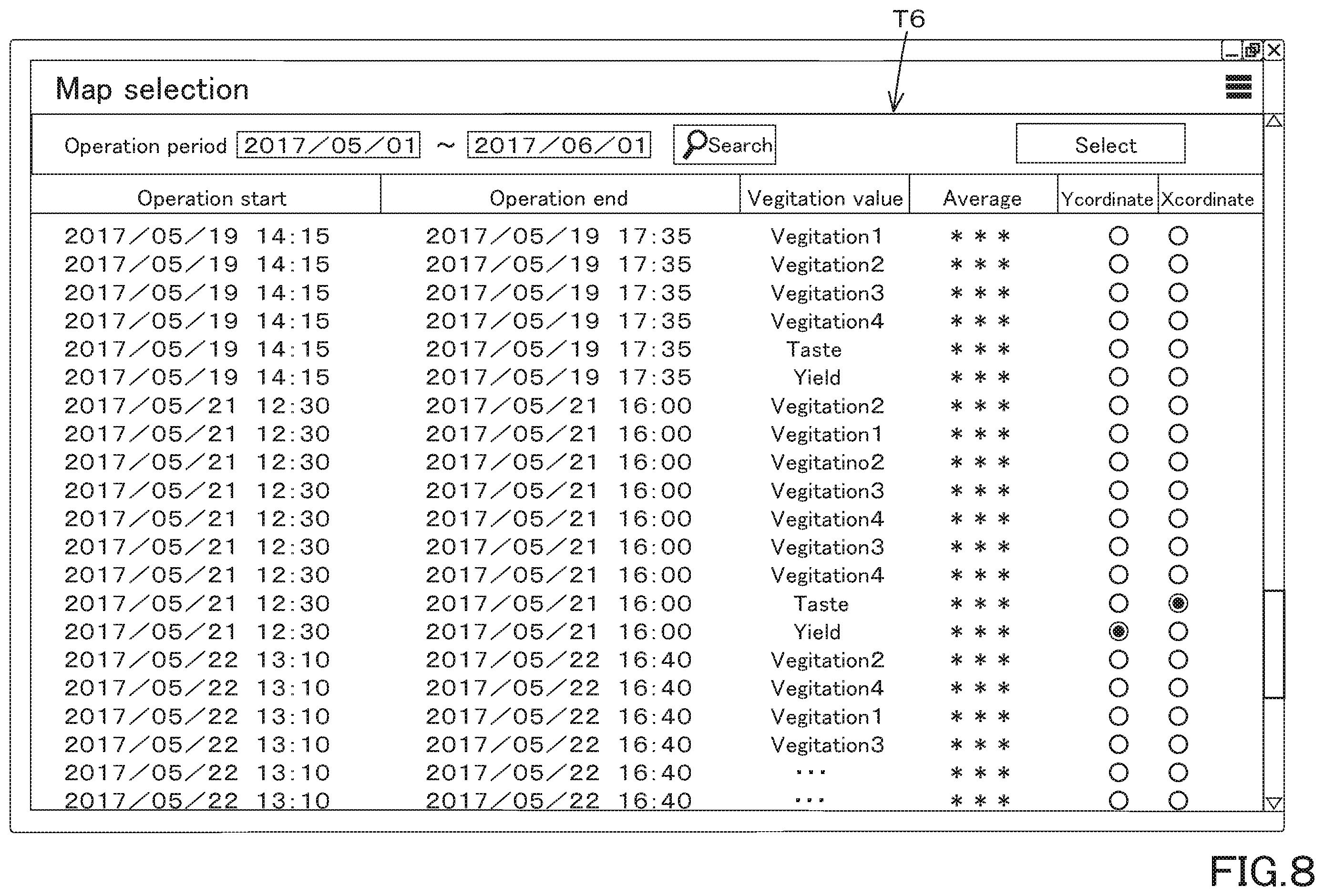 Patent US11793108 Figure 8 – Agriculture support system, agriculture support device and agriculture support method
