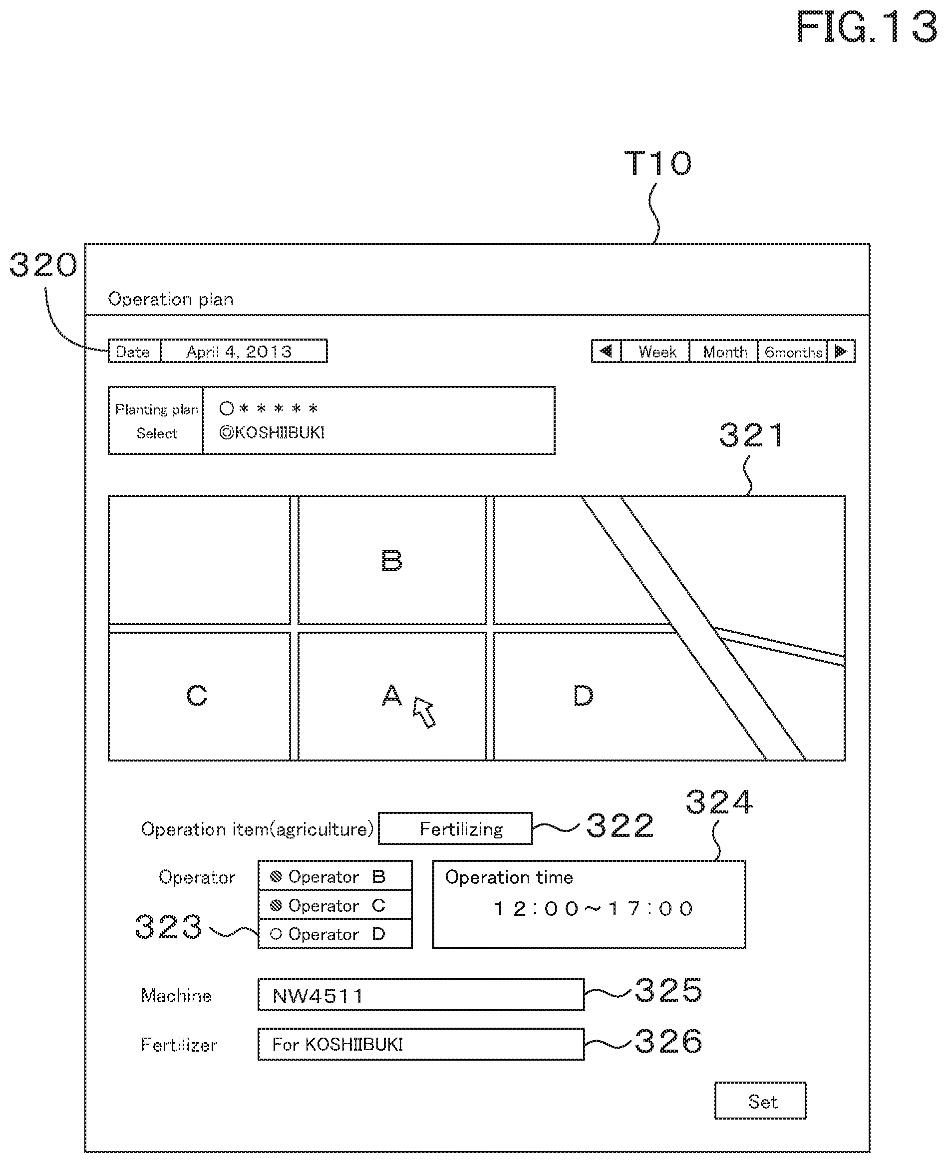 Patent US11793108 Figure 15 – Agriculture support system, agriculture support device and agriculture support method