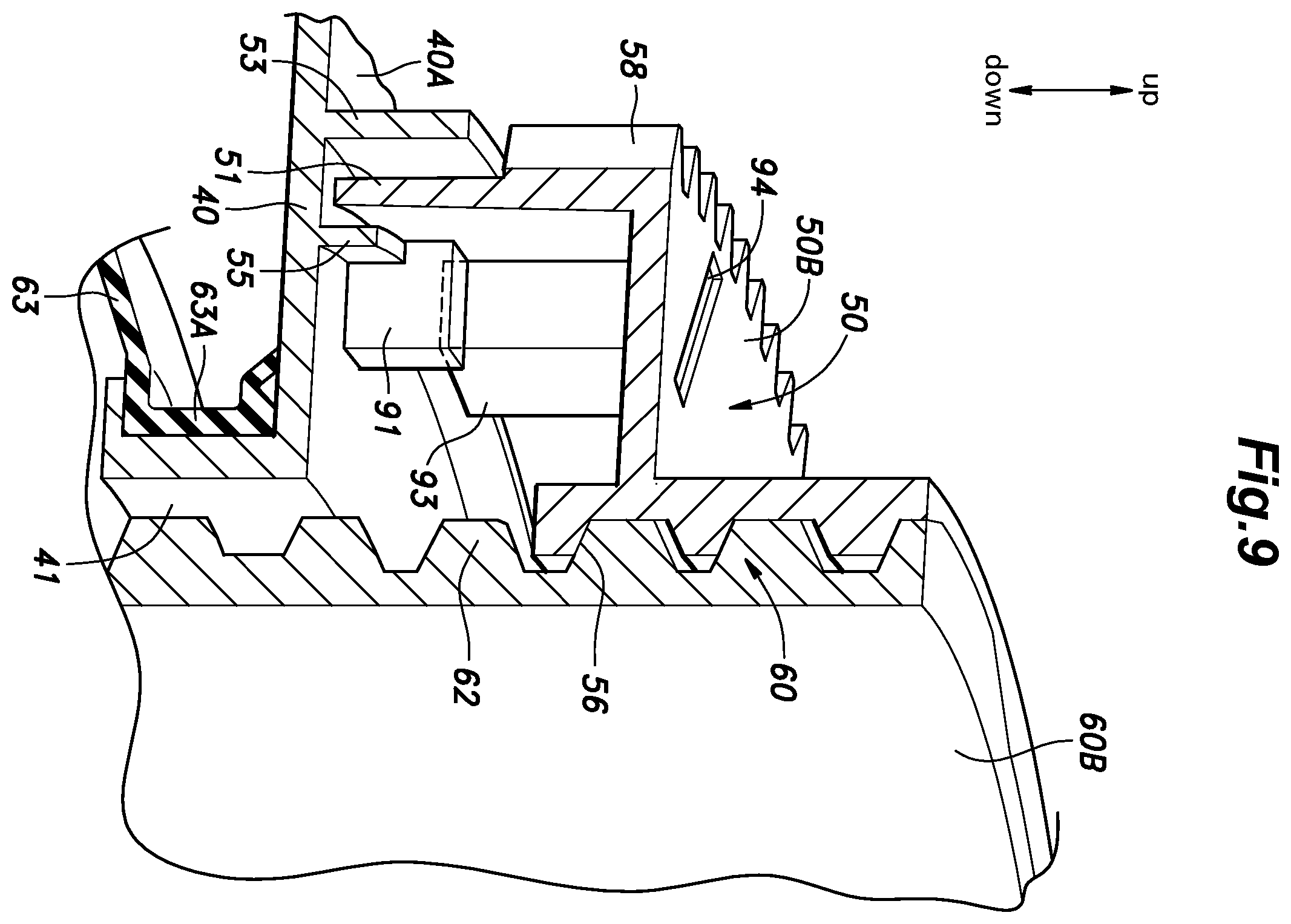 Patent US11793110 Figure 9 – Work machine with height adjustable work unit