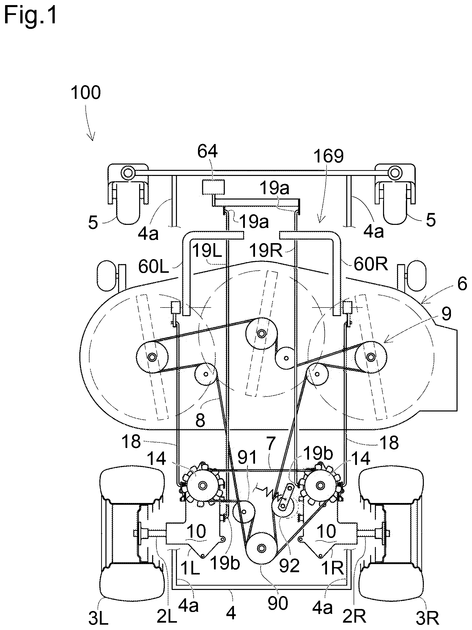 Patent US11793113 Figure 1 – Transaxle