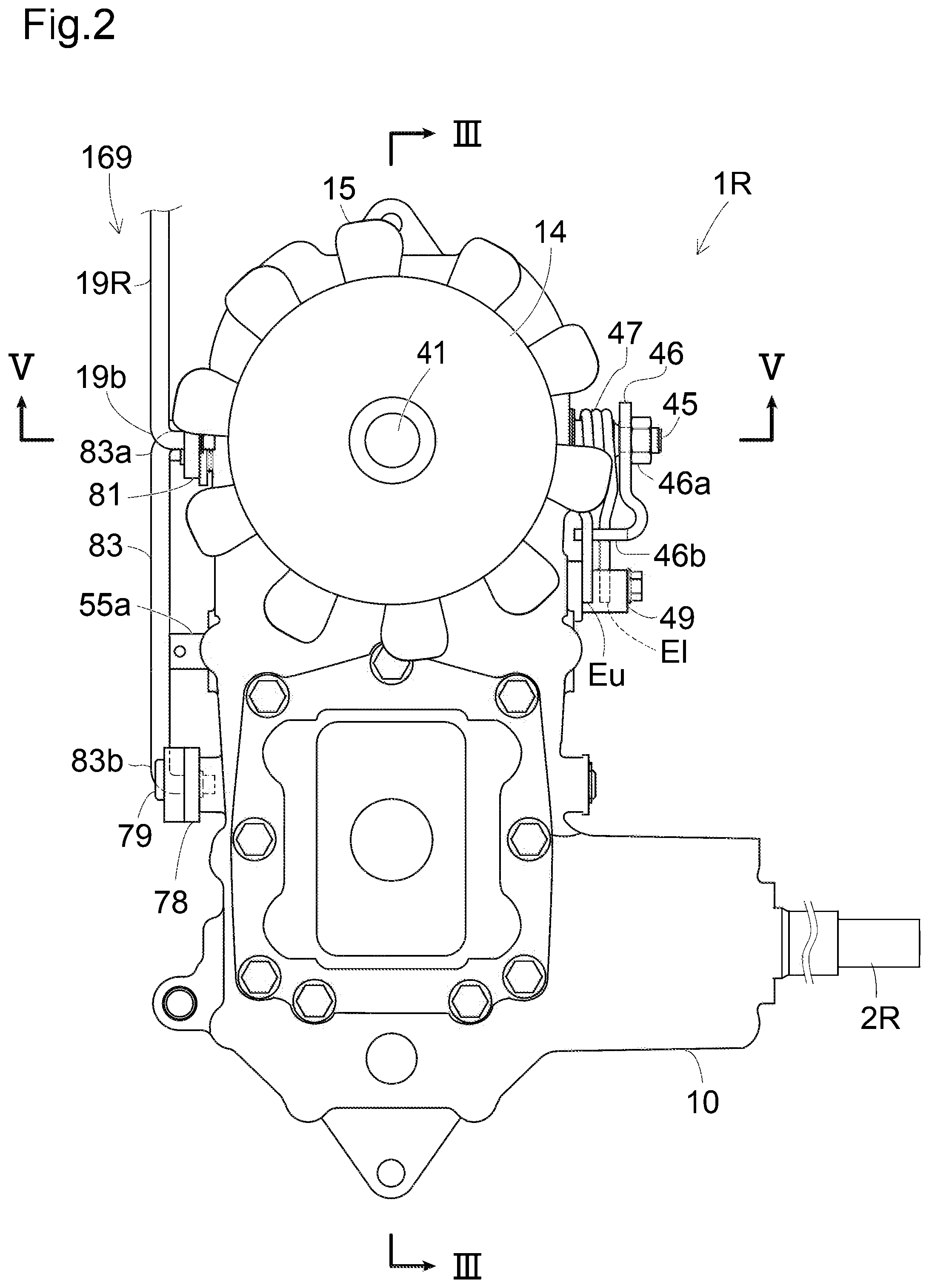 Patent US11793113 Figure 2 – Transaxle