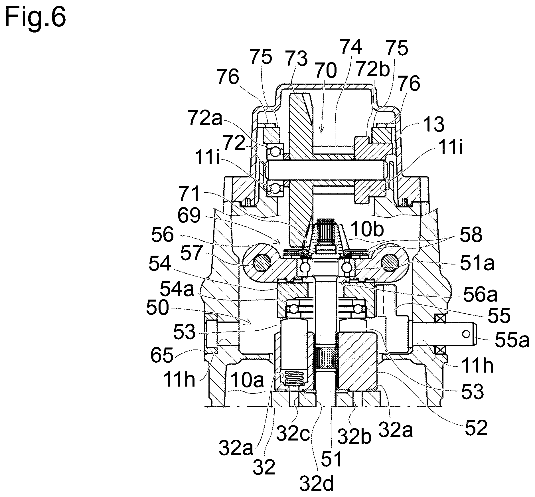 Patent US11793113 Figure 6 – Transaxle