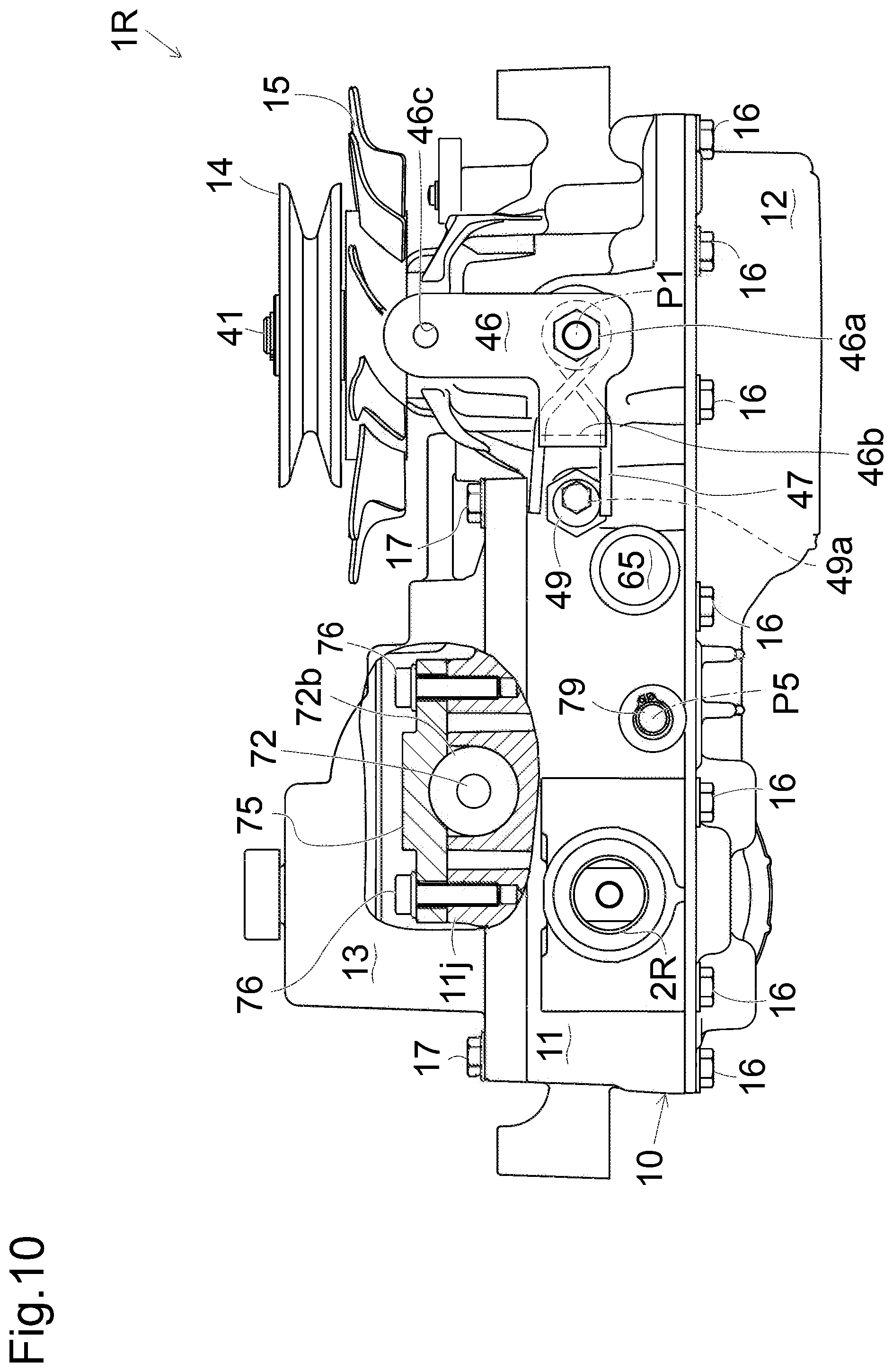 Patent US11793113 Figure 10 – Transaxle