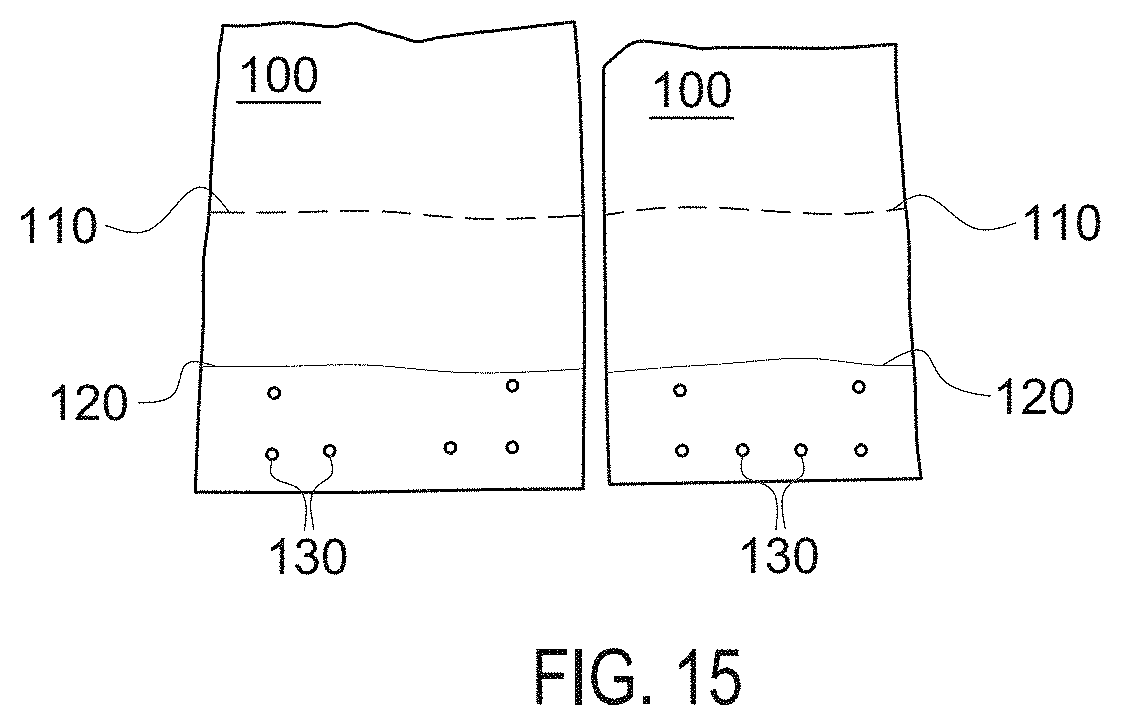 Patent US11793120 Figure 15 – Ready to use grow bags and methods of making and using the same