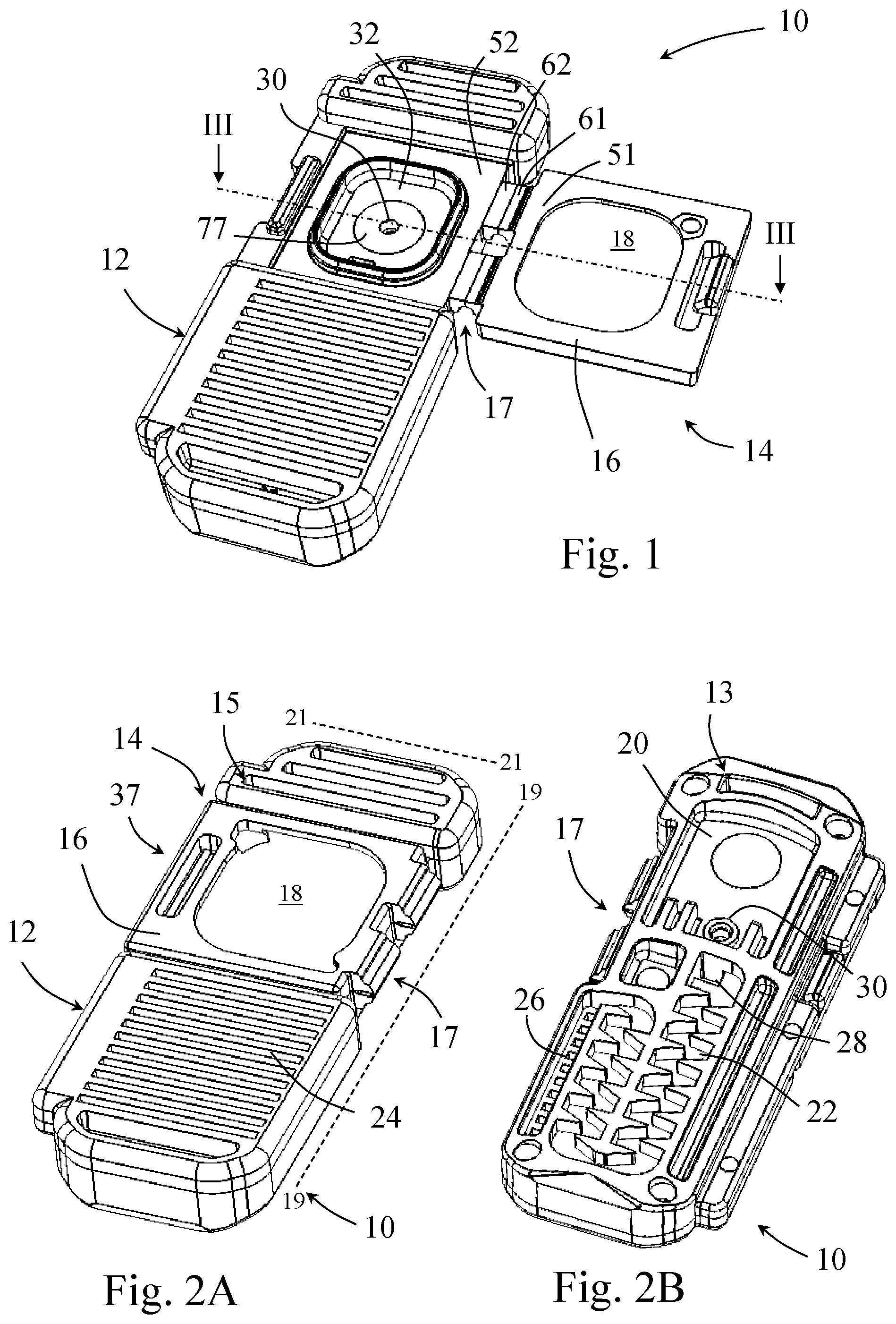 Patent US11793127 Figure 1 – Drip emitter having membrane with a non-planar portion protruding into regulating chamber recess