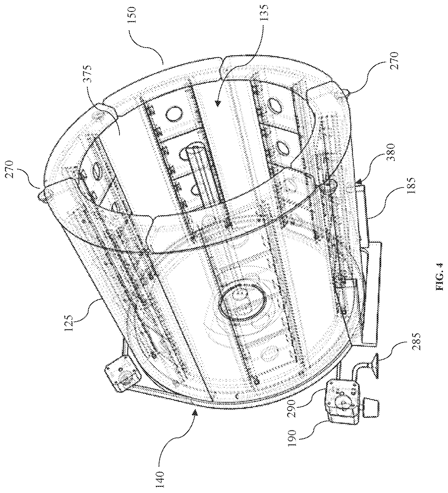 Patent US11793131 Figure 4 – Apparatus, methods, and systems for providing an indoor gardening, household appliance