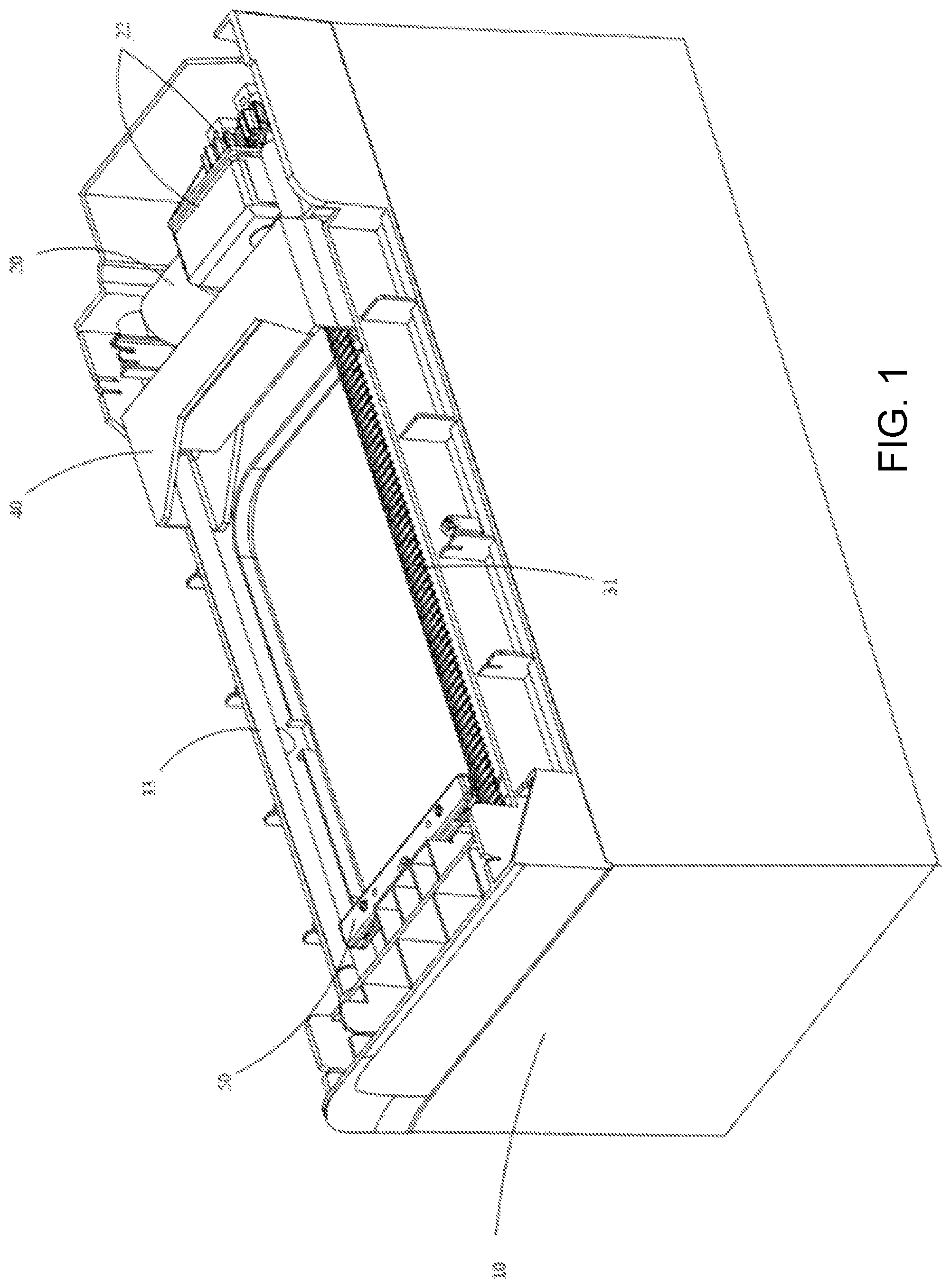 Patent US11793154 — Automatic trash bag sealing device in an automatic cat litter box and automatic cat litter box — Figure 1