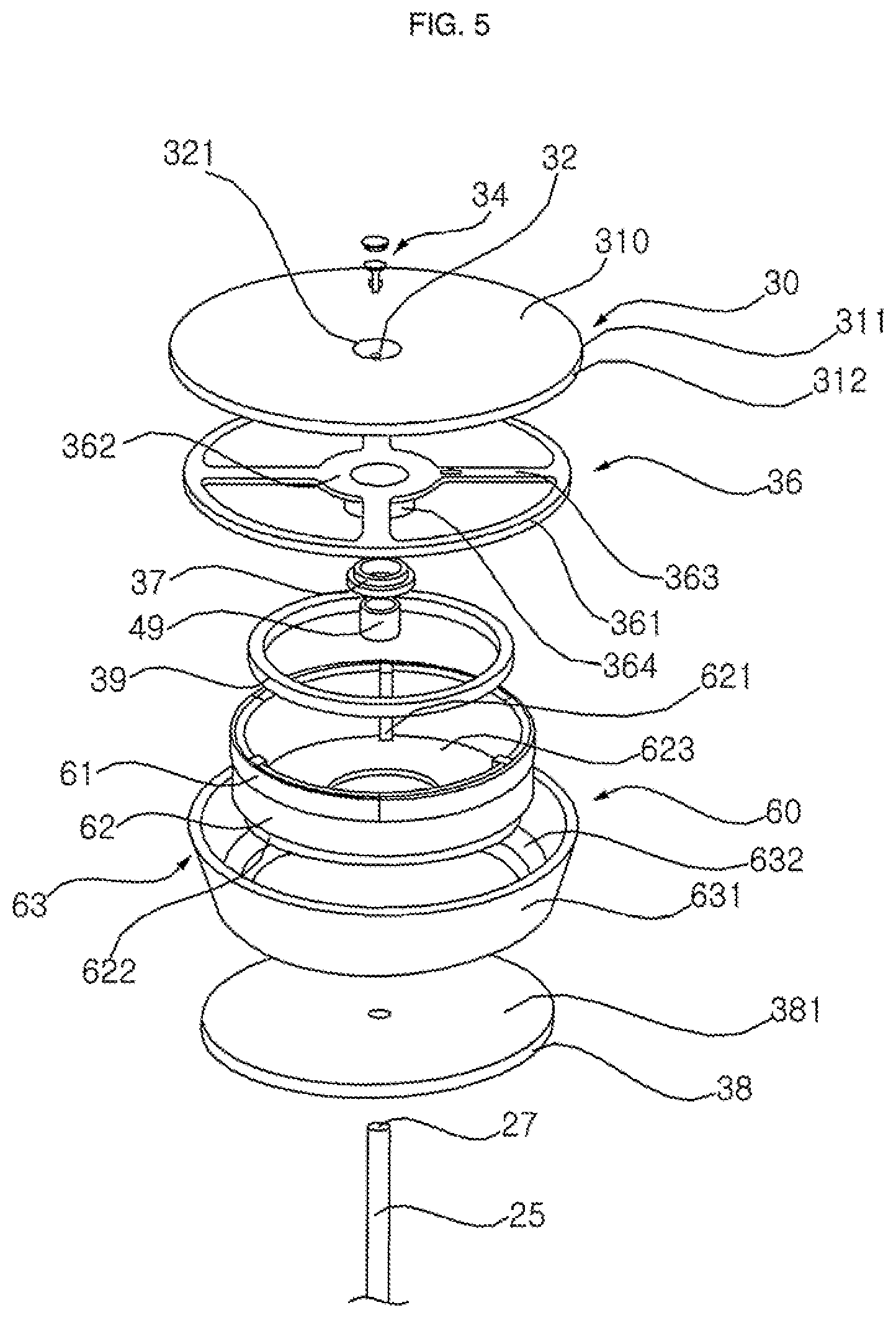 Patent US11793160 Figure 5 – Liquid dispenser for animals
