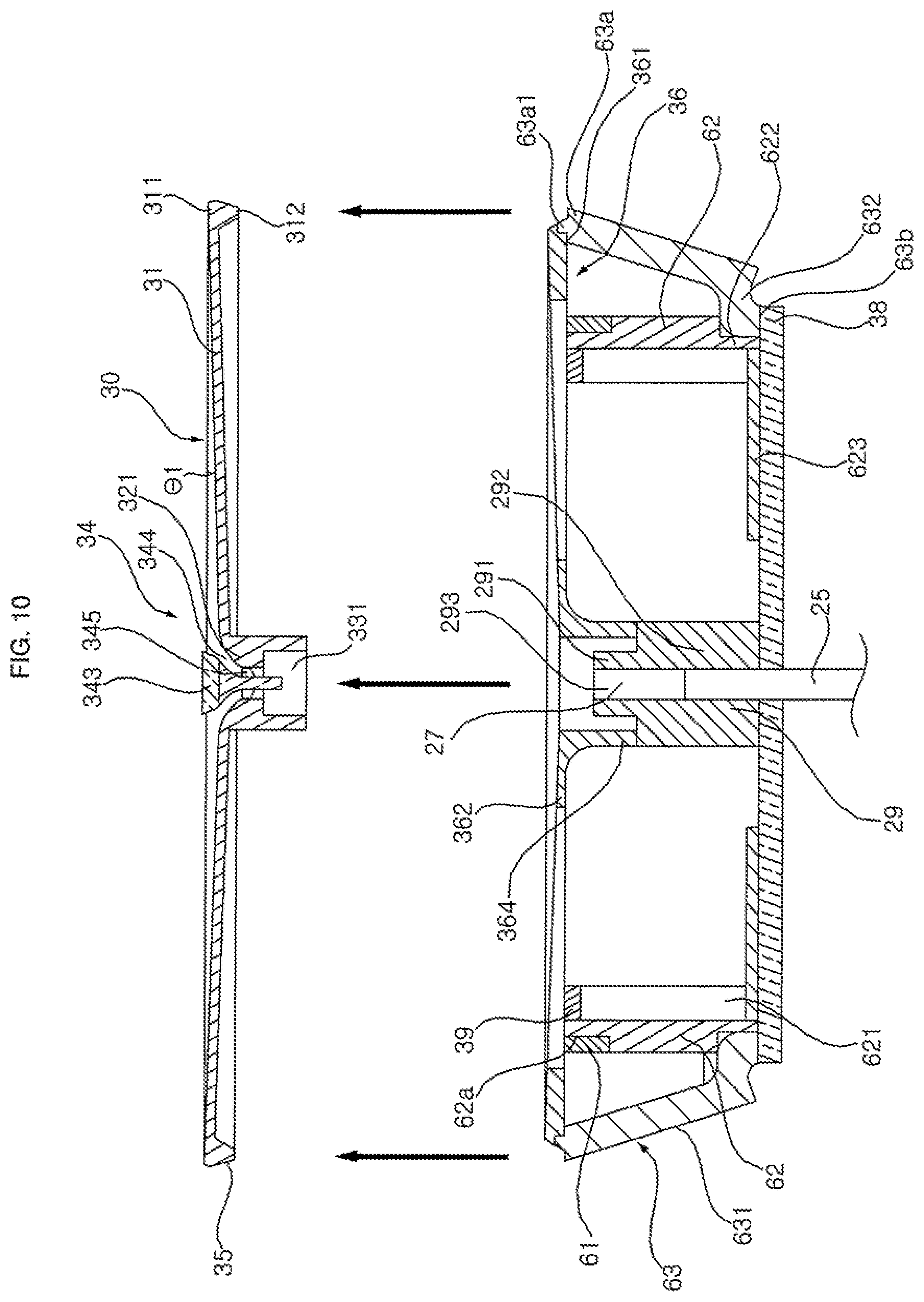 Patent US11793160 Figure 9 – Liquid dispenser for animals