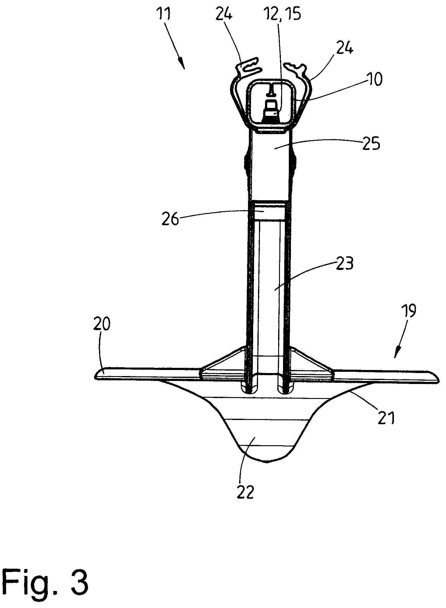 Patent US11793163 Figure 3 – Animal drinker, in particular for beaked animals