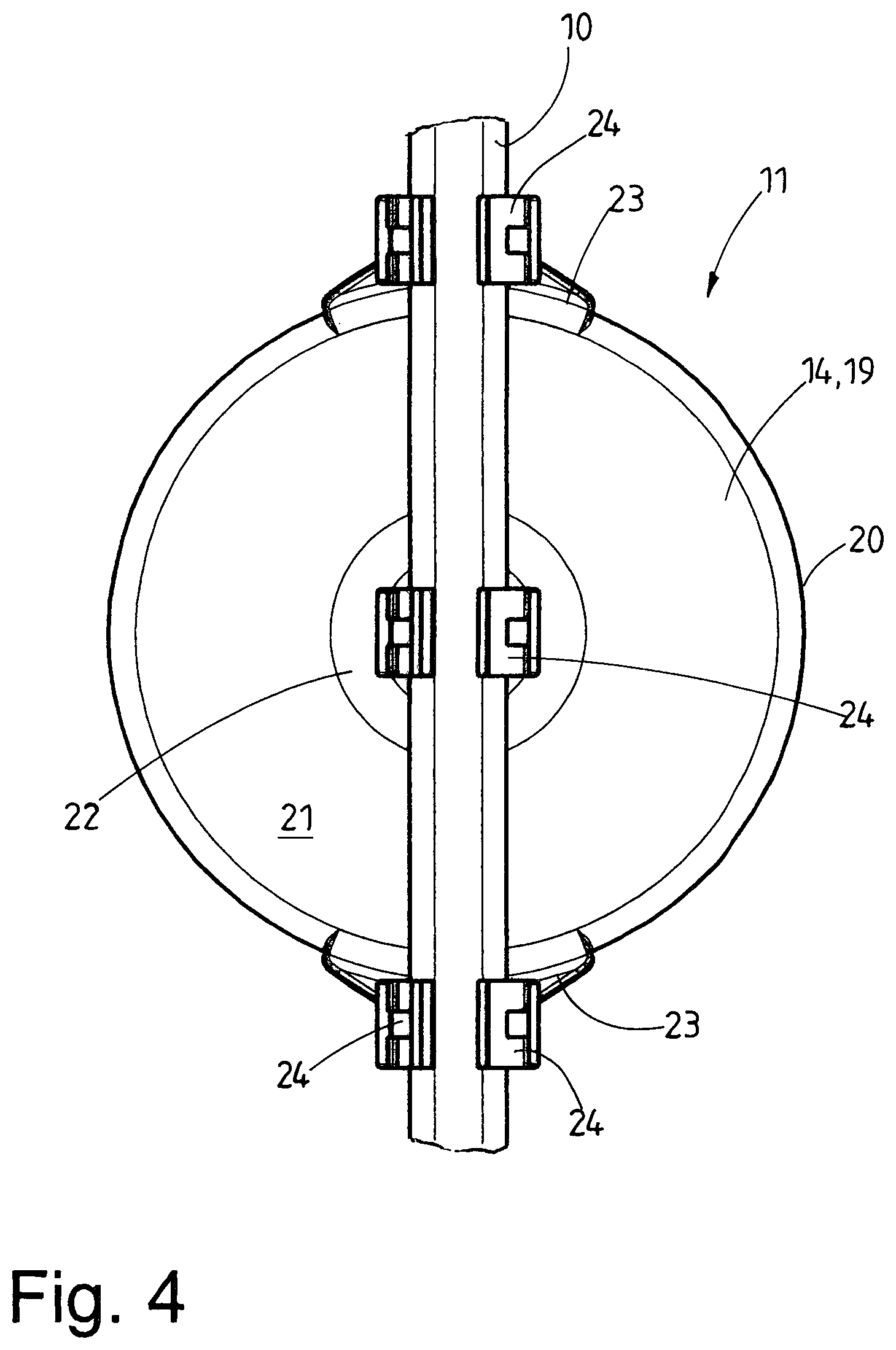 Patent US11793163 Figure 4 – Animal drinker, in particular for beaked animals