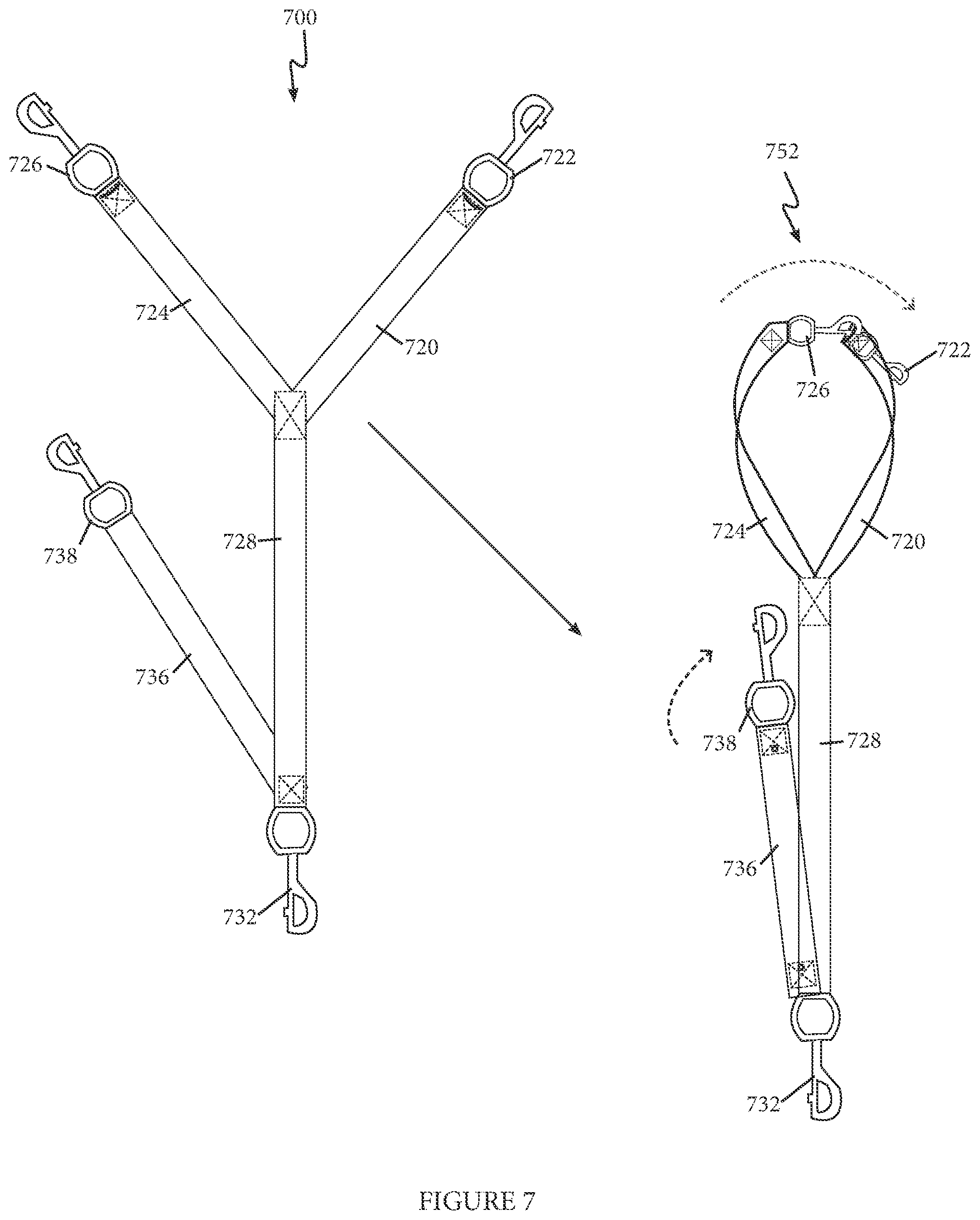 Patent US11793166 Figure 7 – Animal training method, apparatus, and system for achieving heeling behavior