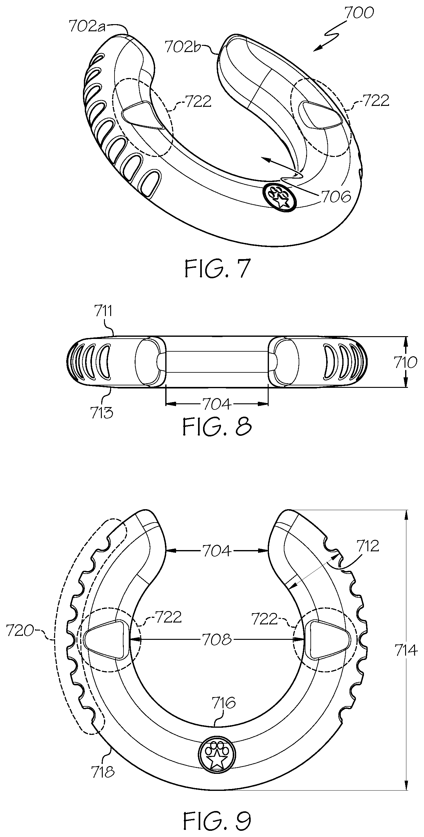 Patent US11793168 Figure 6 – Pet toy having treat retention features