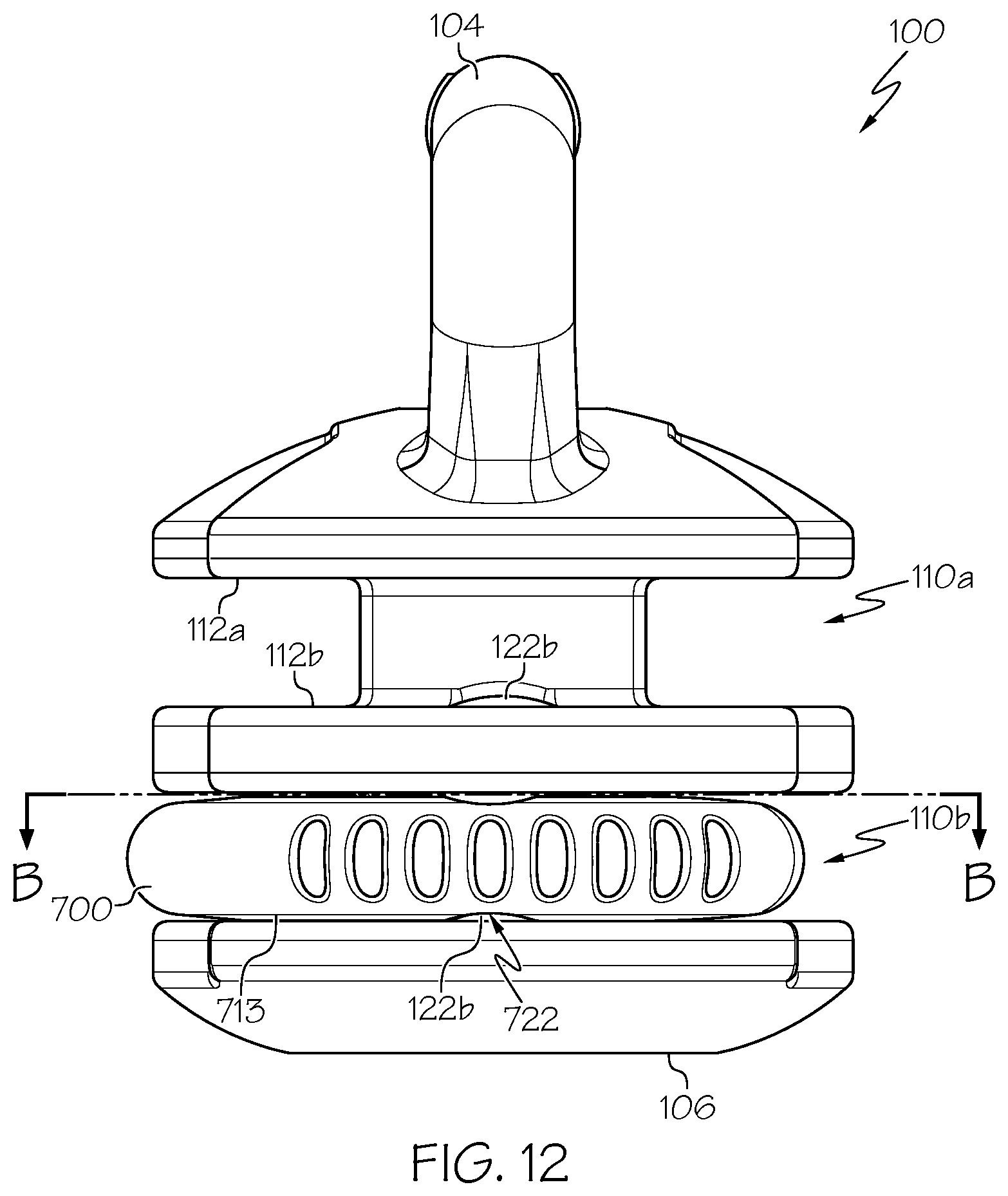 Patent US11793168 Figure 8 – Pet toy having treat retention features