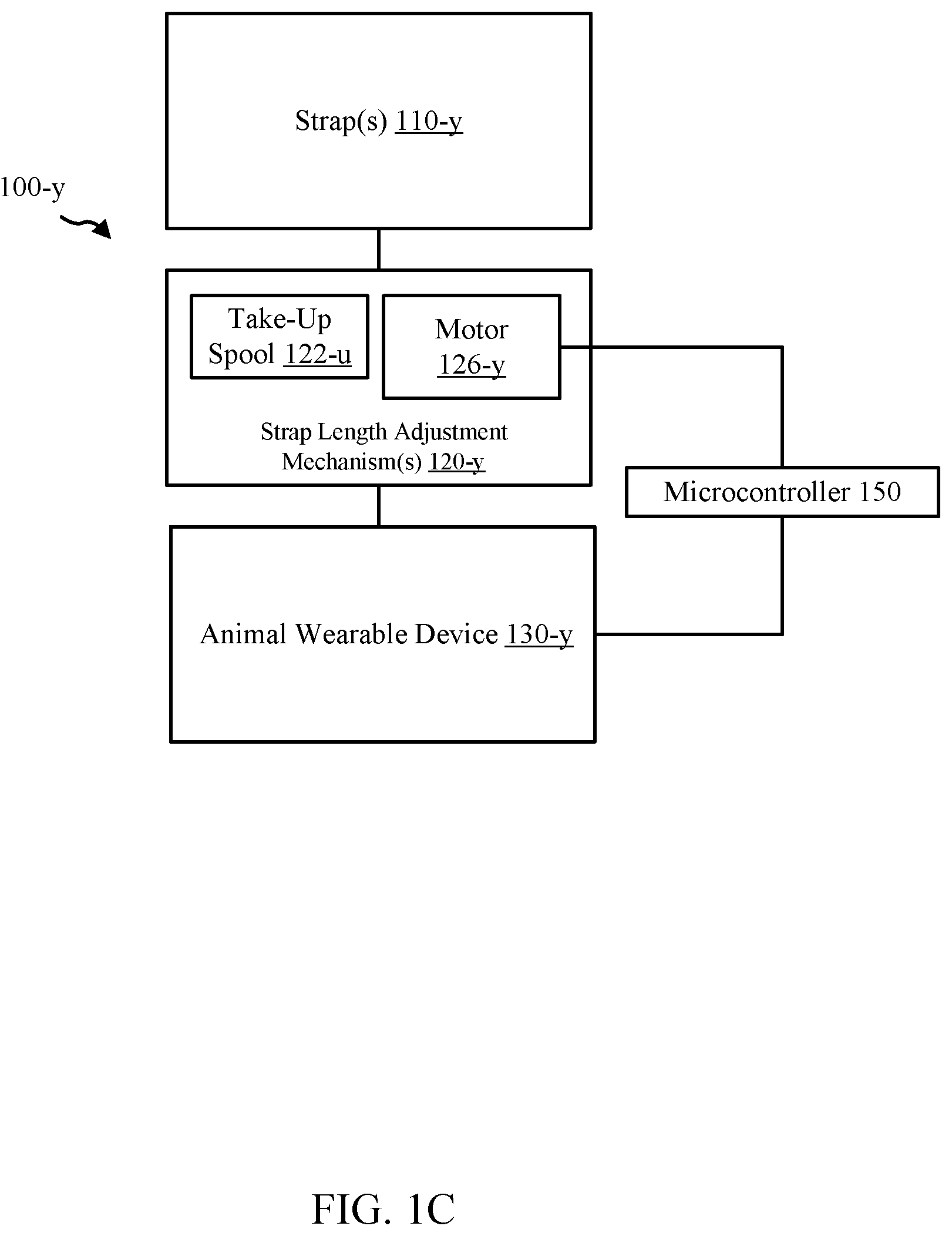 Patent US11793169 Figure 3 – Animal wearable device adjustment mechanisms and methods