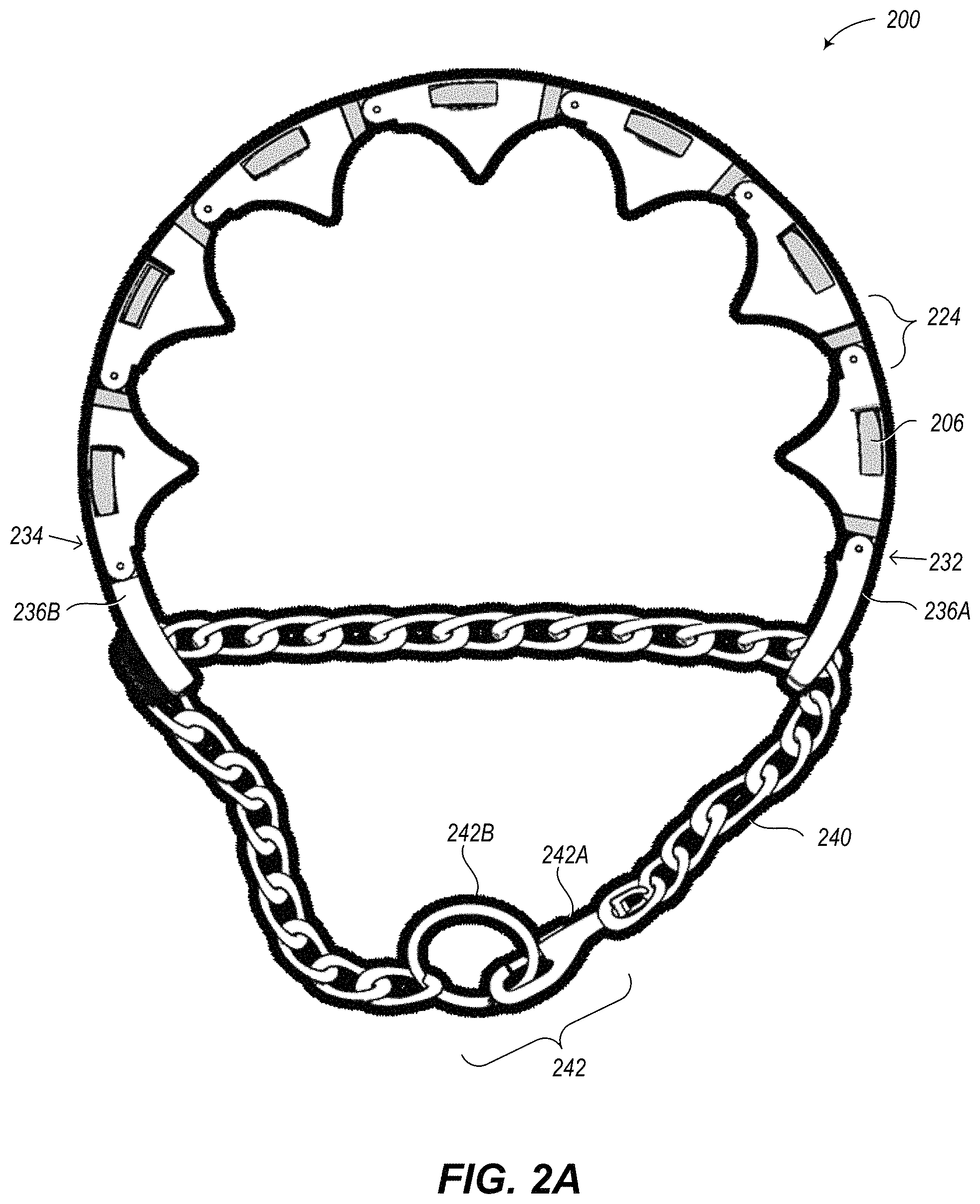 Patent US11793170 Figure 5 – Interlinking collar components and collar devices including the same