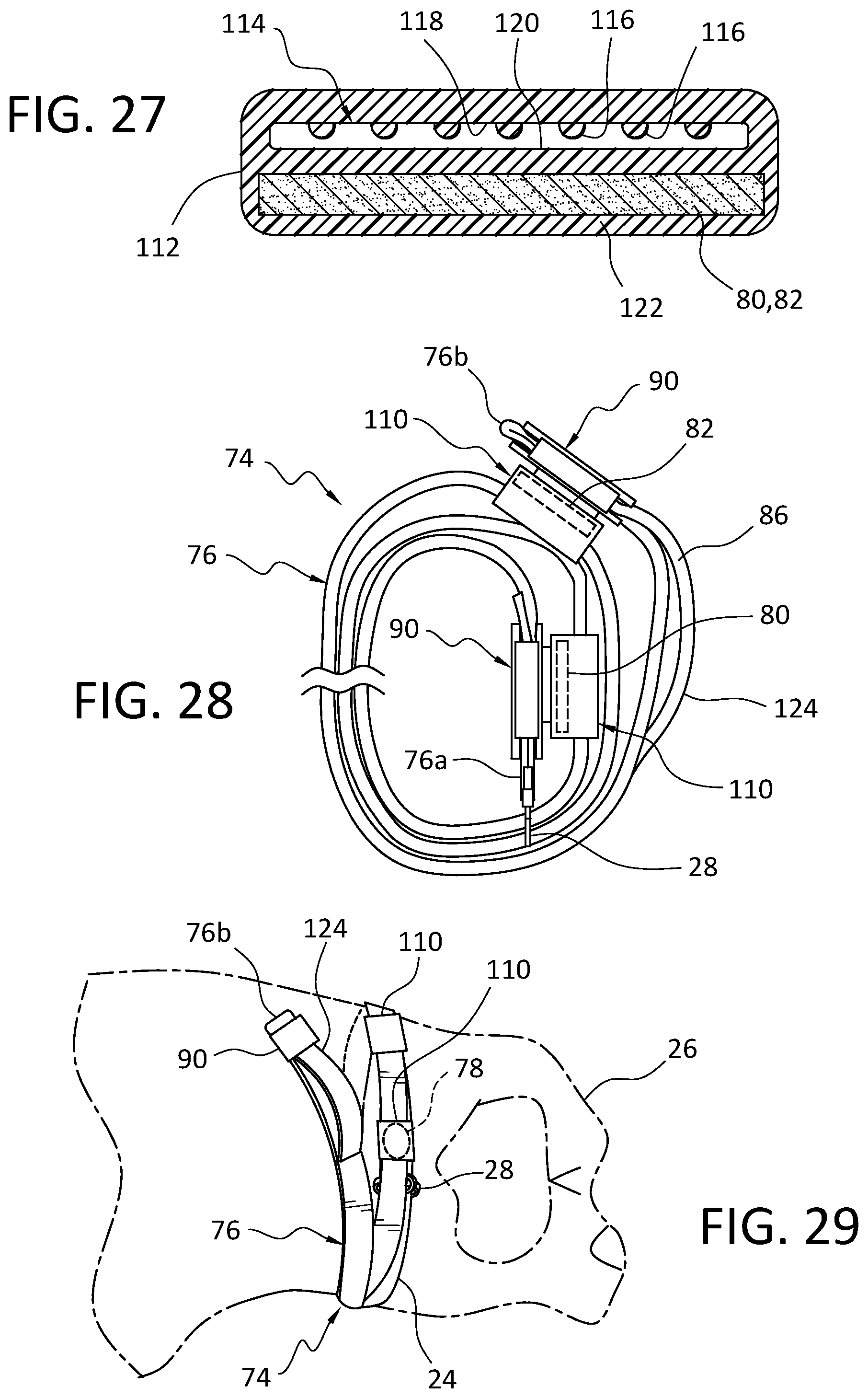 Patent US11793171 Figure 8 – Apparatus that enables a leash to coil around an animal's collar