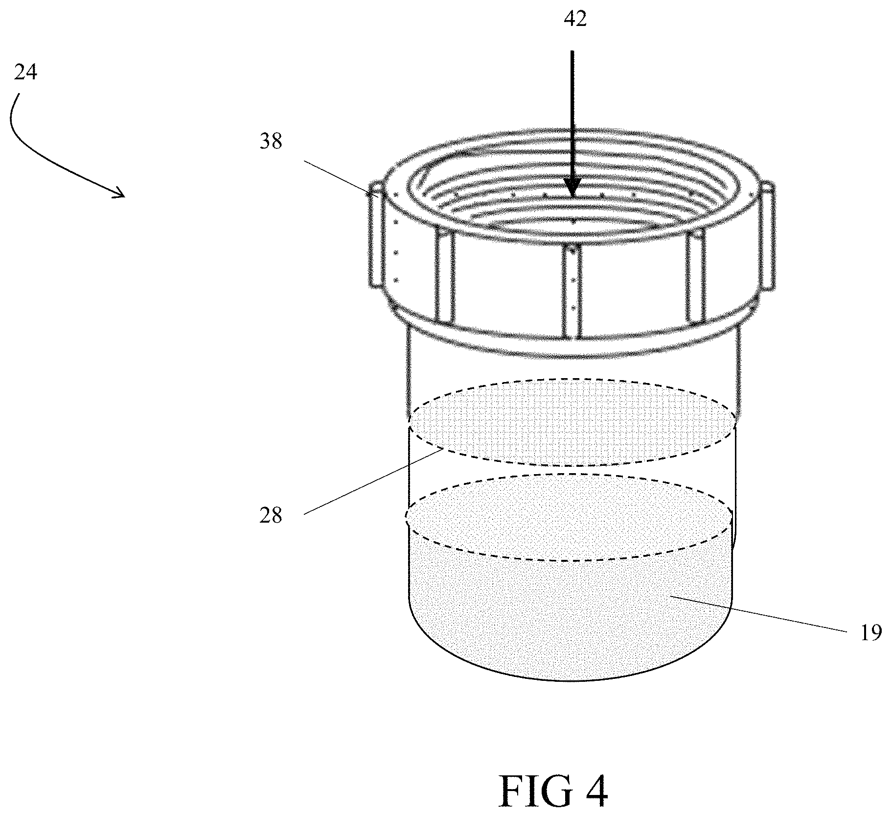 Patent US11793174 Figure 4 – System and method for removing varroa mites from bees