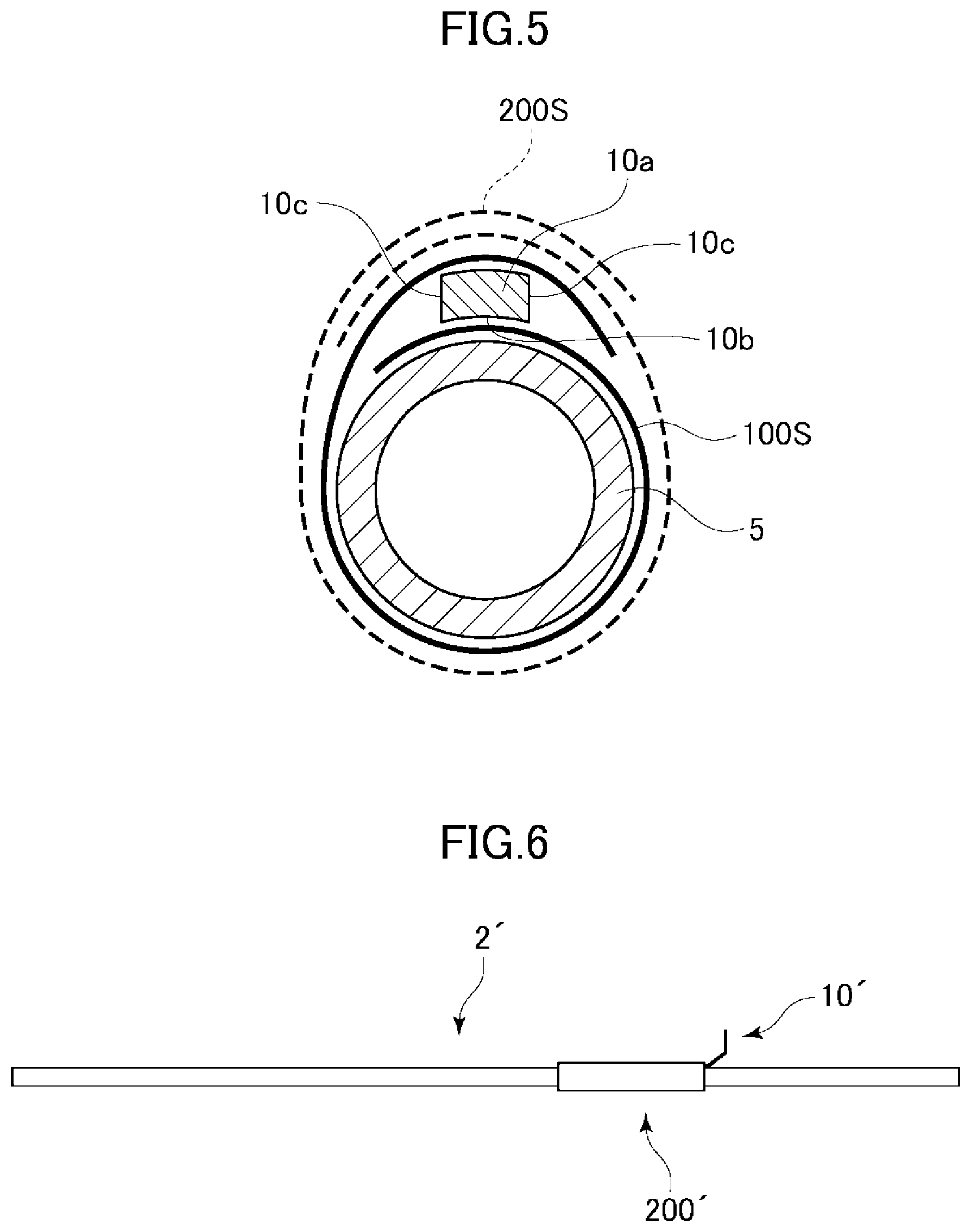Patent US11793182 Figure 4 – Fishing rod having rod body to which attachment is attached, tubular body and production method therefor