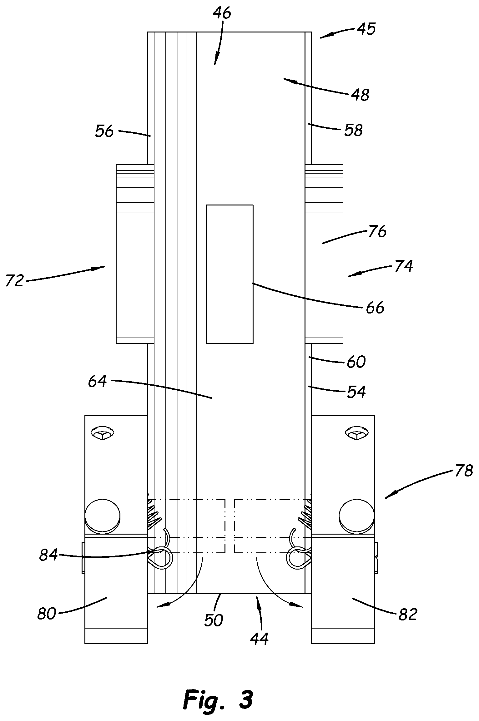 Patent US11793184 Figure 3 – Fishing rod holding system