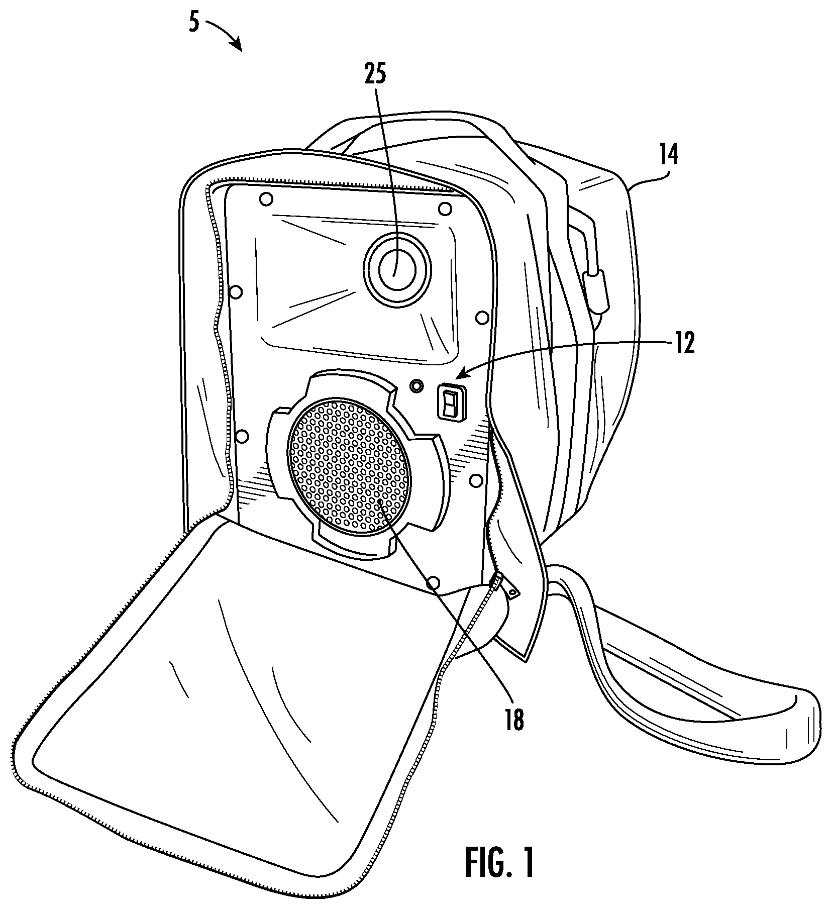 Patent US11793191 Figure 1 – Game call apparatus for attracting animals to an area