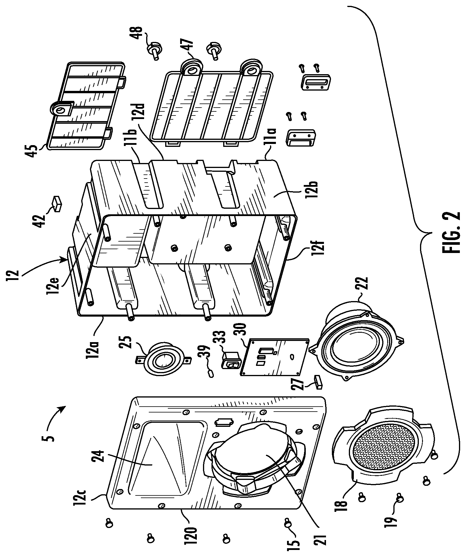 Patent US11793191 Figure 2 – Game call apparatus for attracting animals to an area