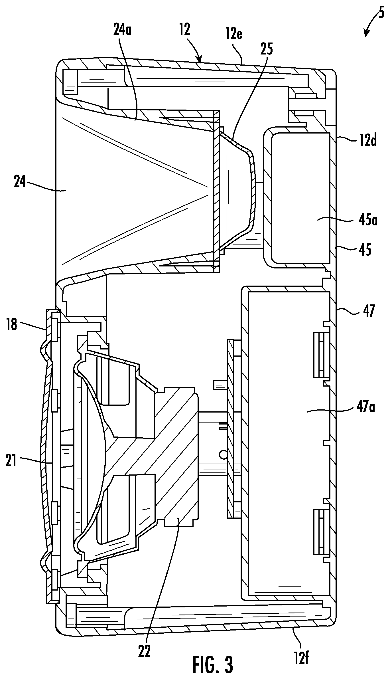 Patent US11793191 Figure 3 – Game call apparatus for attracting animals to an area
