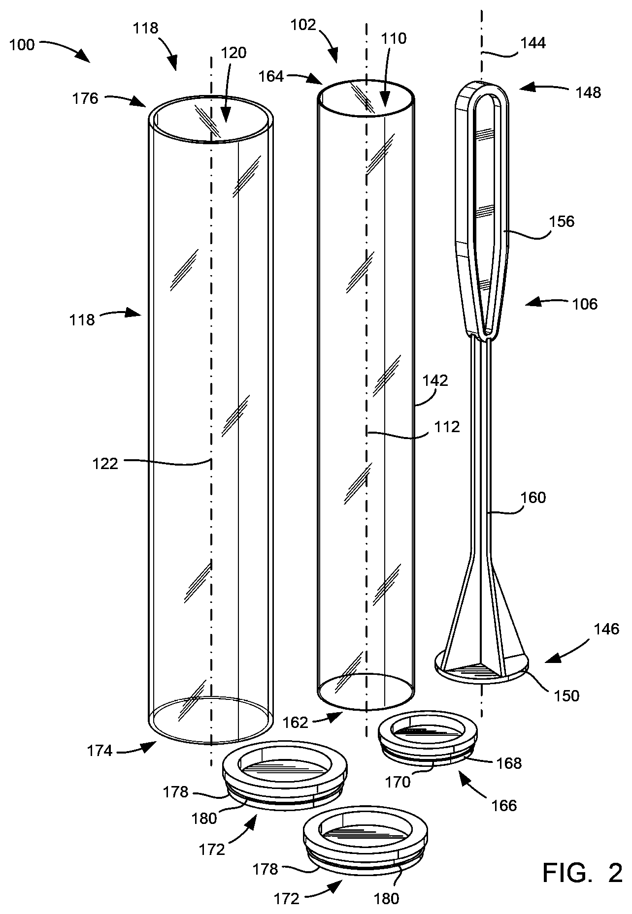 Patent US11793228 Figure 2 – Food molding and storage kits and related methods