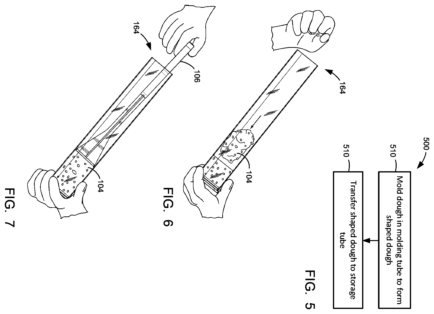 Patent US11793228 Figure 5 – Food molding and storage kits and related methods