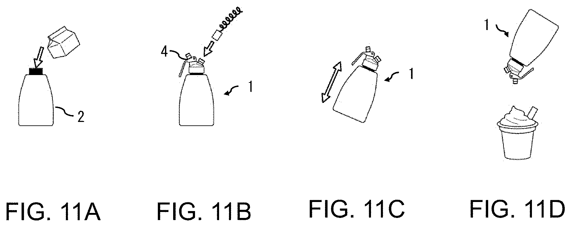 Patent US11793229 Figure 10 – Device and method for producing foamed food product
