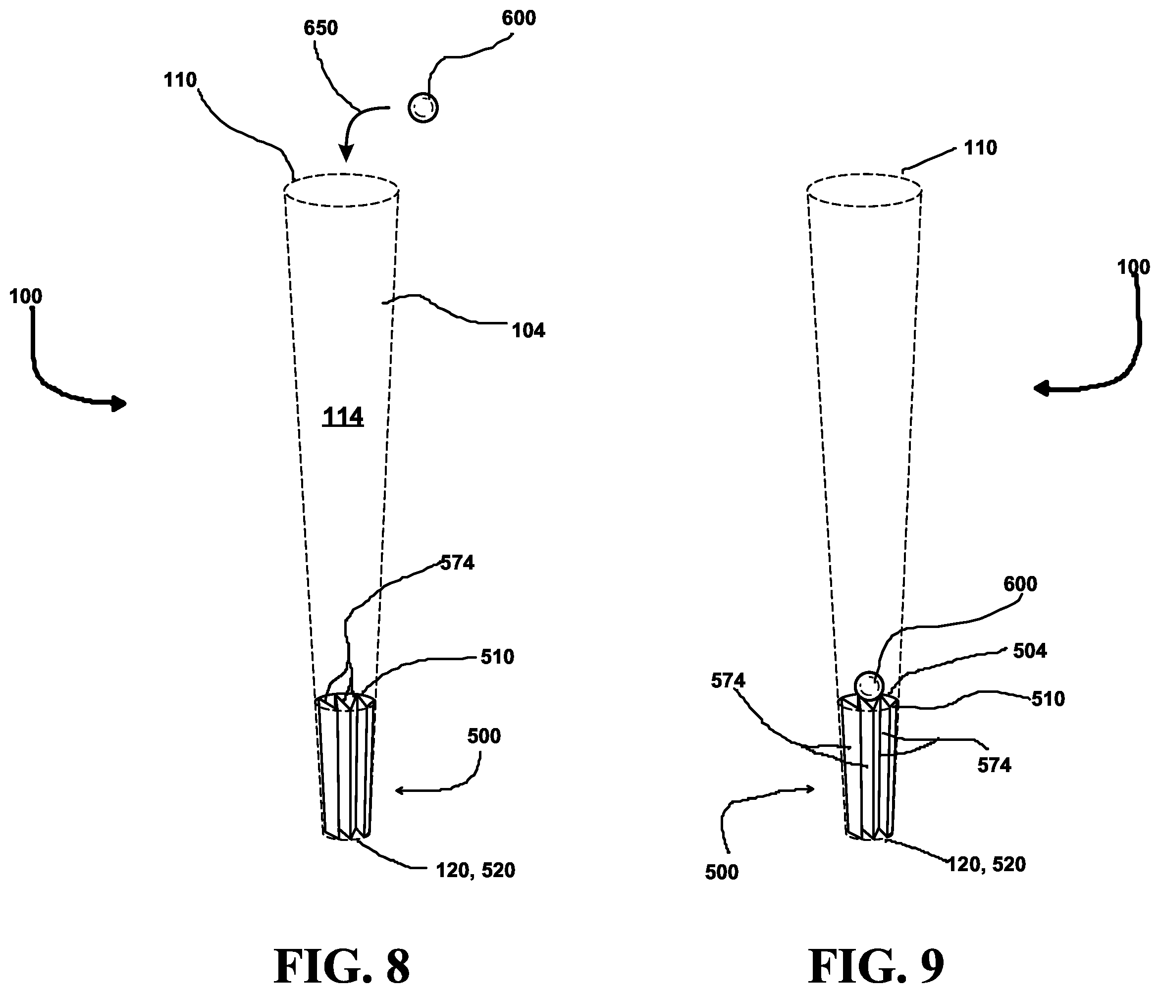 Patent US11793232 Figure 4 – Method and apparatus for supporting breakable capsule in a conical smoking apparatus