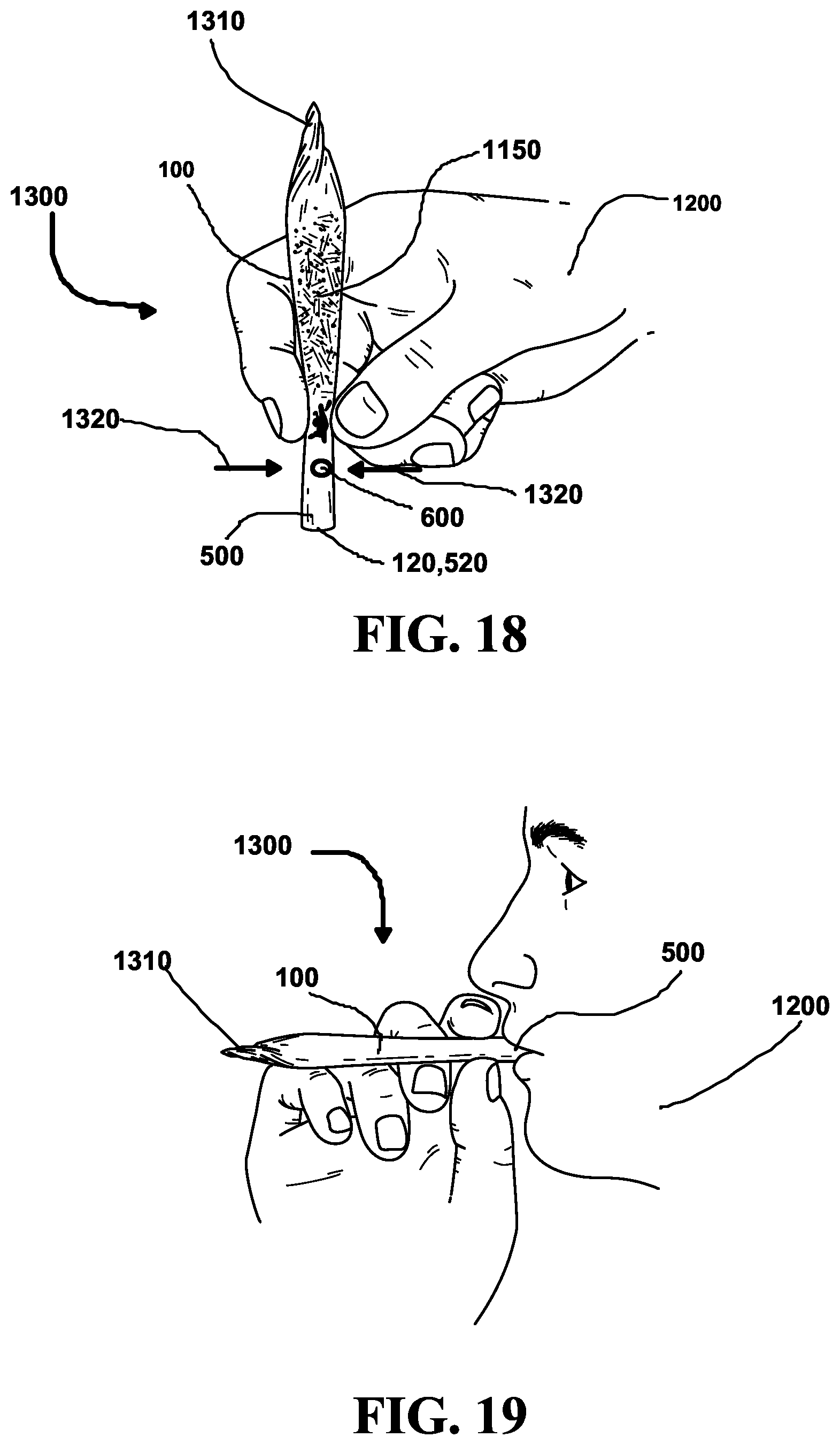 Patent US11793232 Figure 10 – Method and apparatus for supporting breakable capsule in a conical smoking apparatus