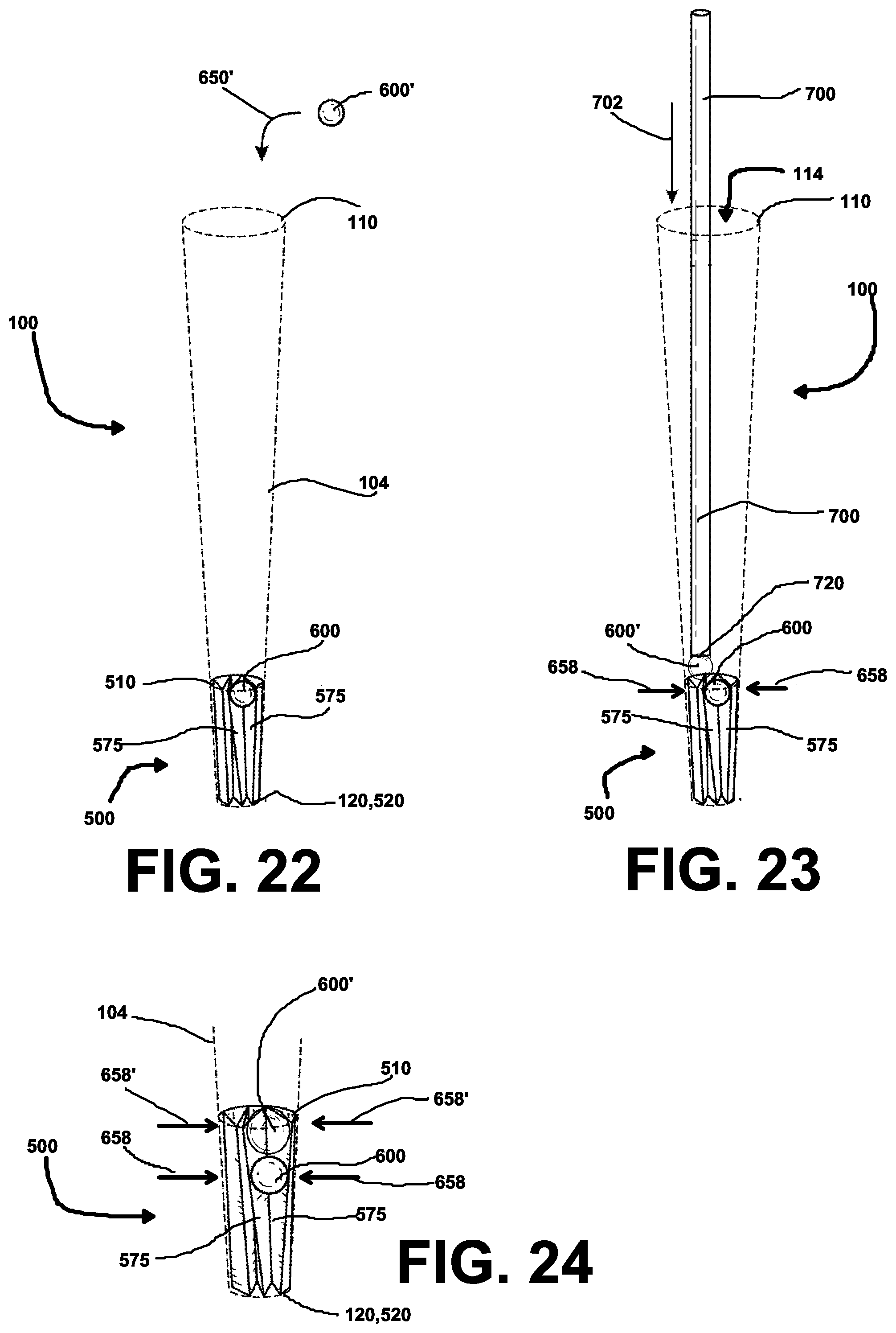Patent US11793232 Figure 12 – Method and apparatus for supporting breakable capsule in a conical smoking apparatus