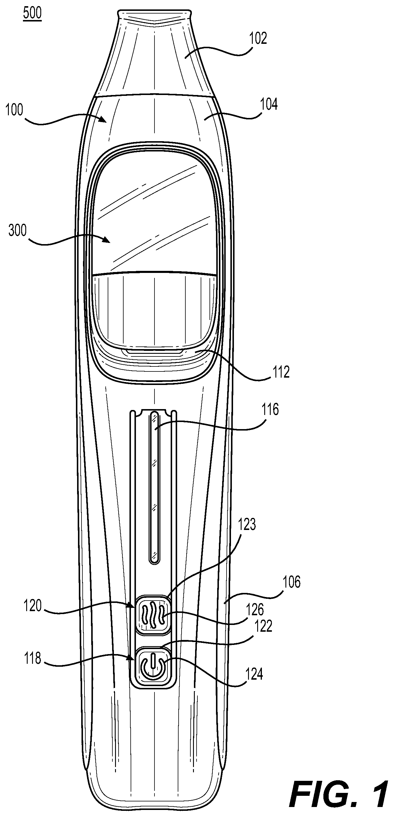 Patent US11793237 — Heating engine control algorithm for nicotine e-vapor device — Figure 1
