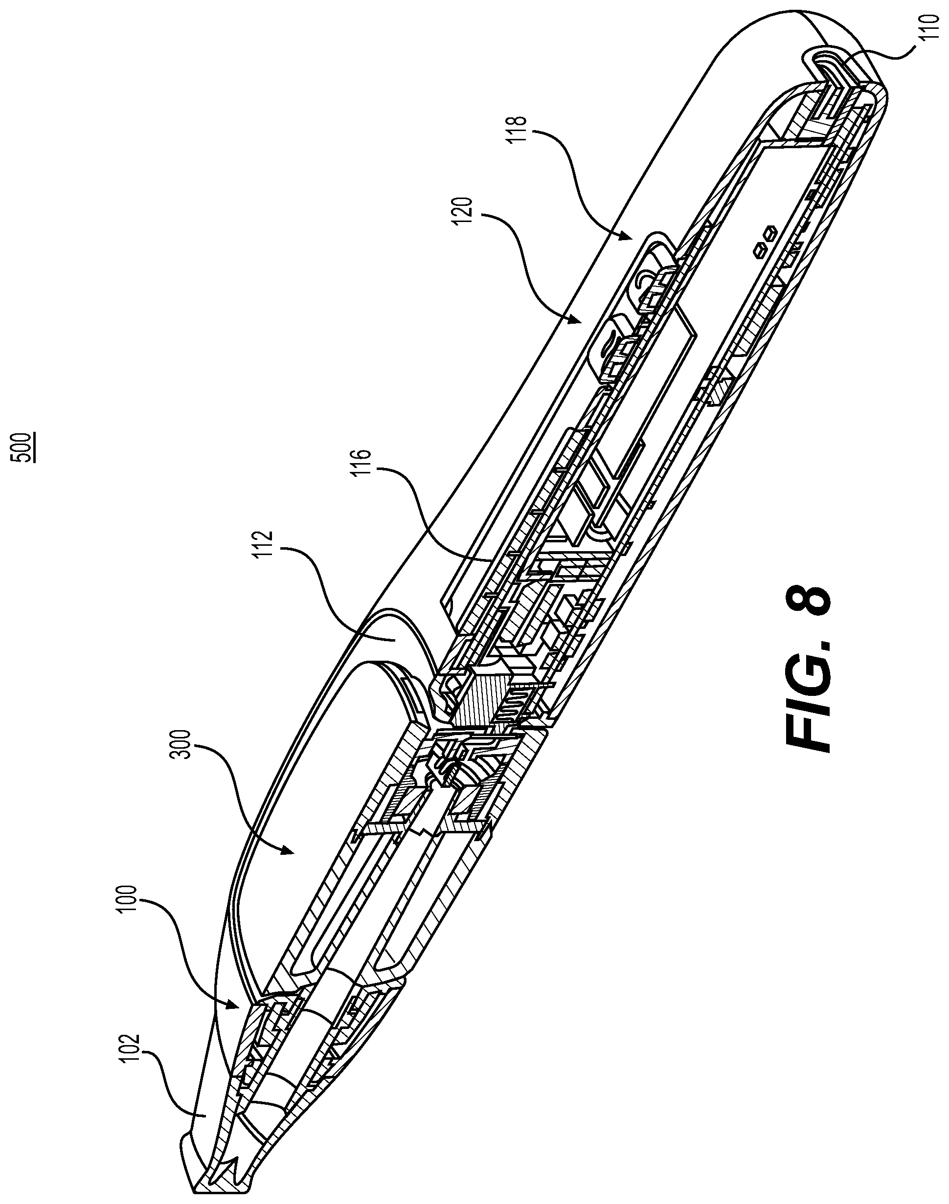 Patent US11793237 Figure 8 – Heating engine control algorithm for nicotine e-vapor device