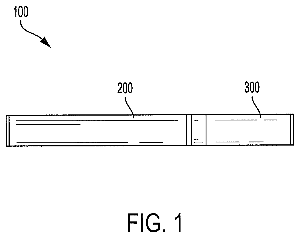 Patent US11793238 Figure 1 – Microtextured liquid transport element for aerosol delivery device