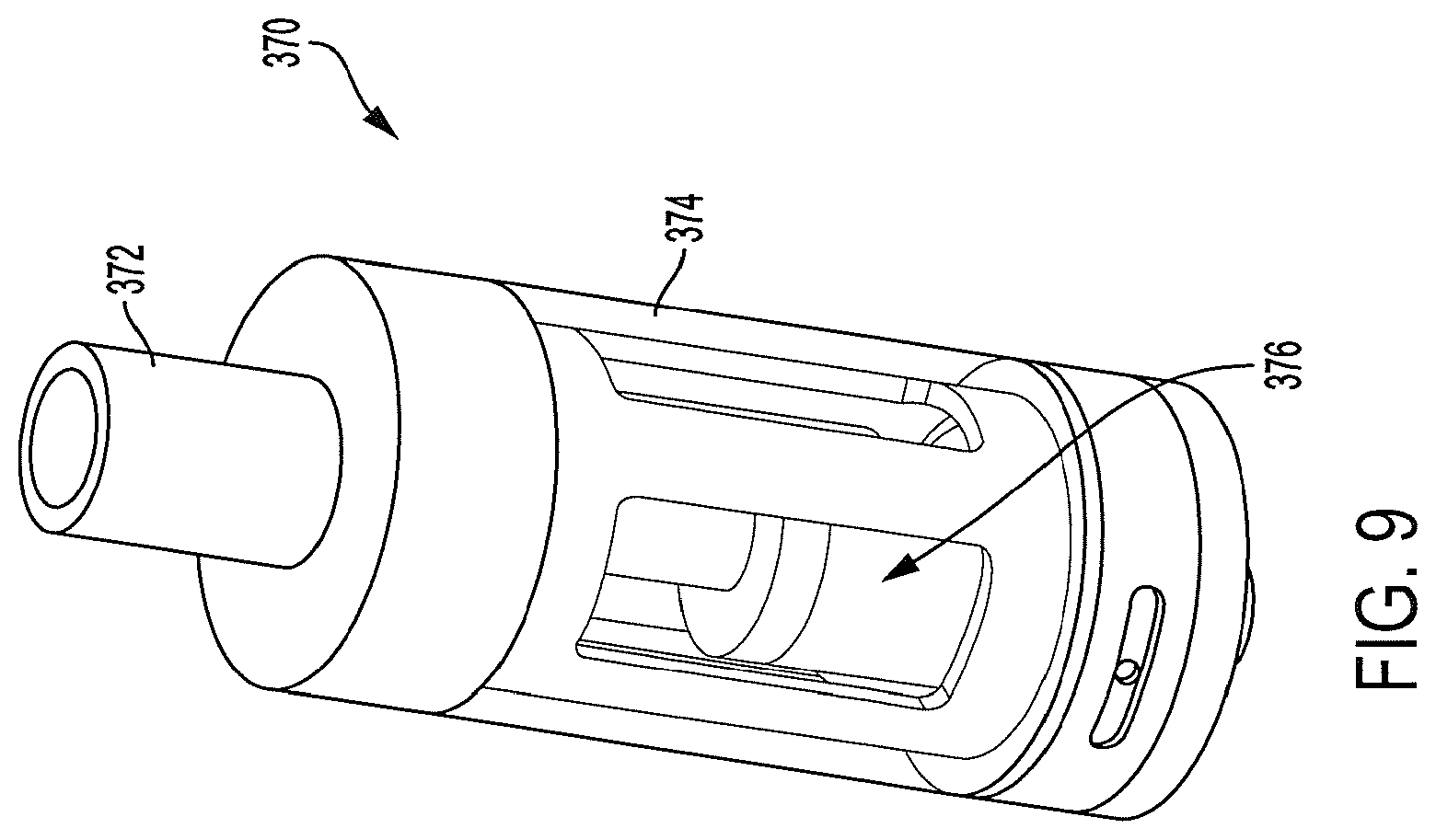 Patent US11793238 Figure 10 – Microtextured liquid transport element for aerosol delivery device