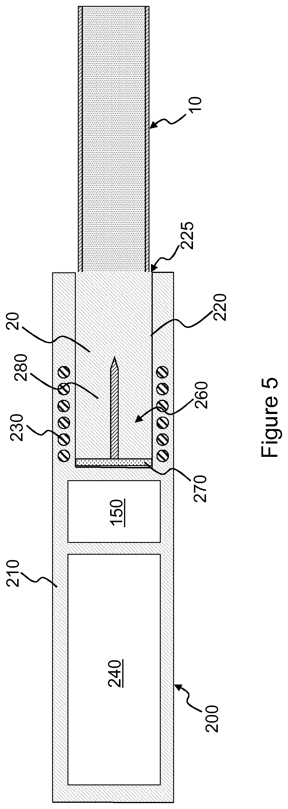 Patent US11793239 Figure 3 – Aerosol generating system with multiple susceptors