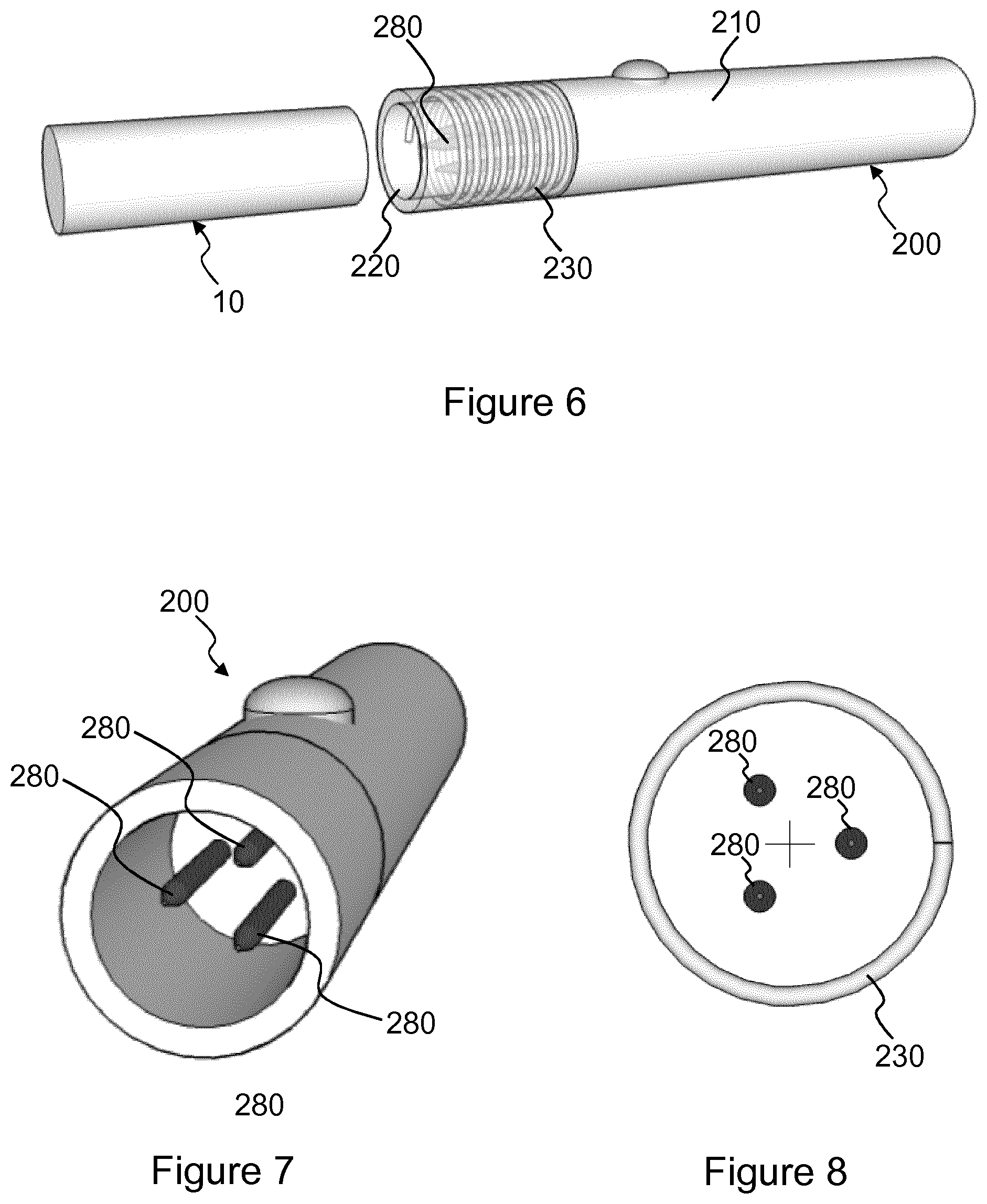 Patent US11793239 Figure 4 – Aerosol generating system with multiple susceptors