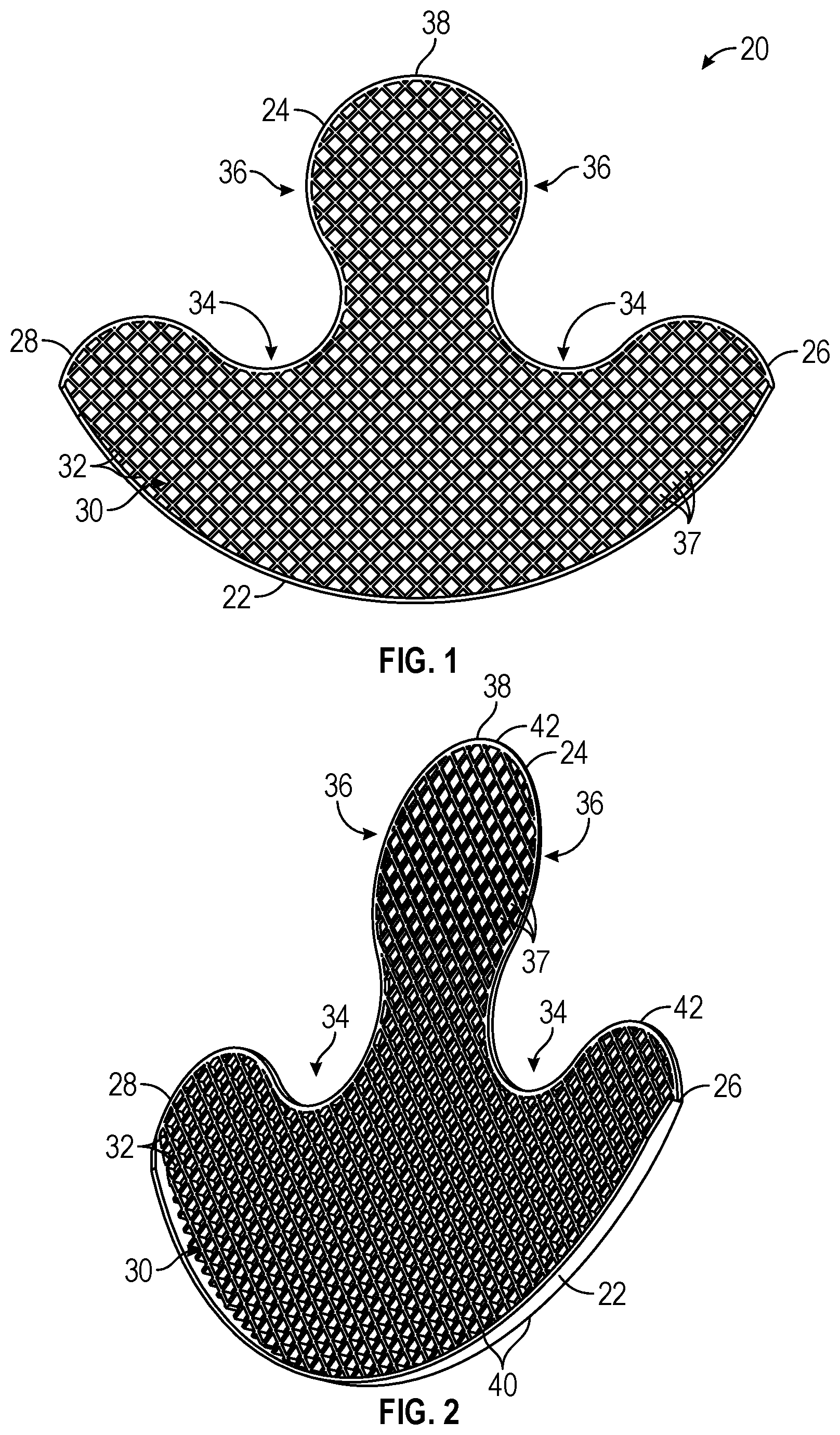 Patent US11793246 Figure 1 – Brassiere and associated method of manufacture