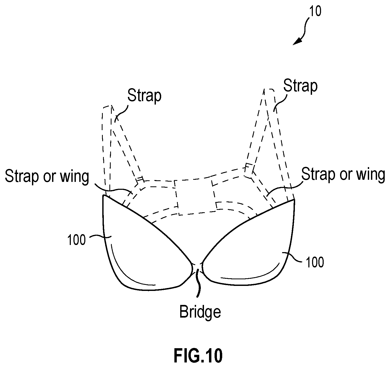 Patent US11793246 Figure 7 – Brassiere and associated method of manufacture