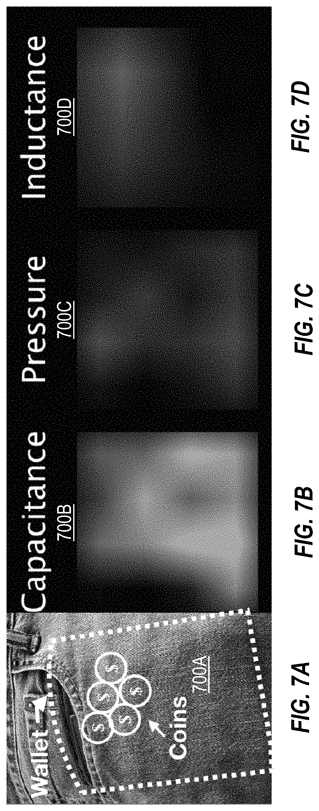 Patent US11793247 Figure 8 – Smart fabric that recognizes objects and touch input