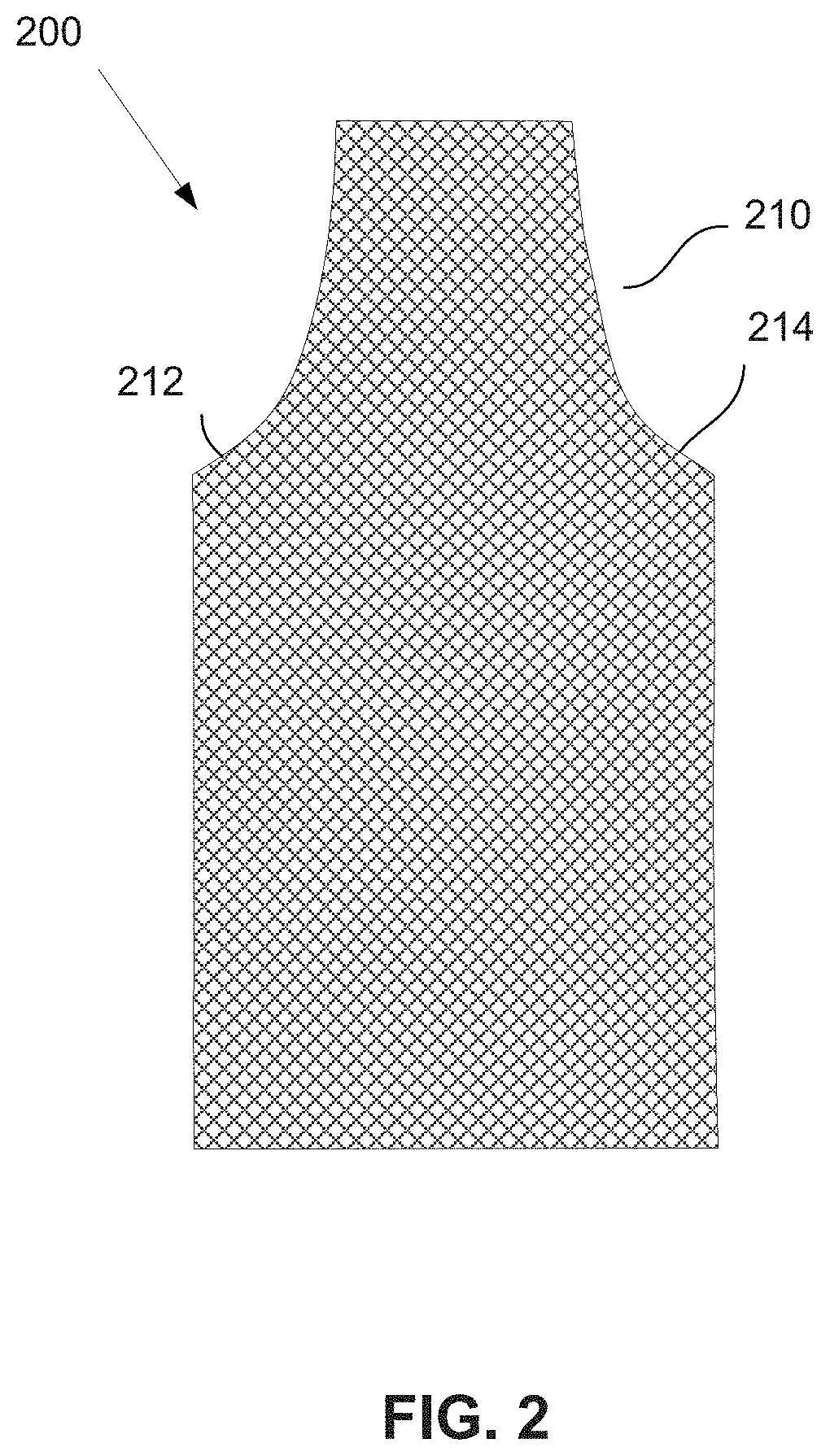 Patent US11793249 Figure 2 – Water resistant protective wash garment