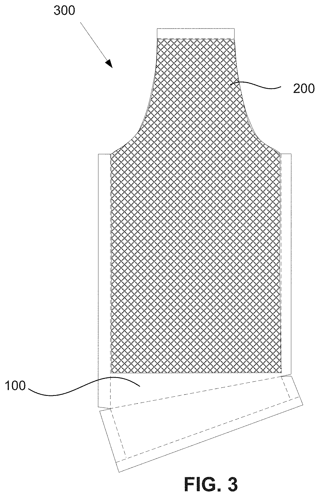 Patent US11793249 Figure 3 – Water resistant protective wash garment